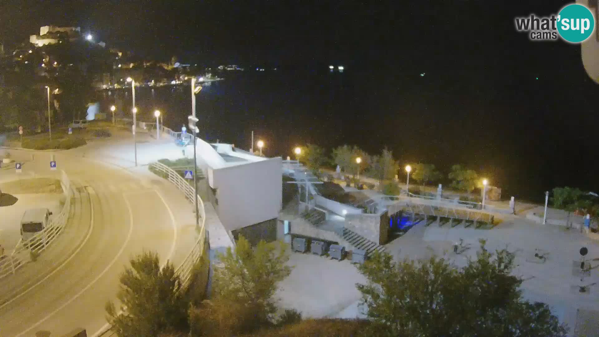 Webcam Šibenik Strand Banj