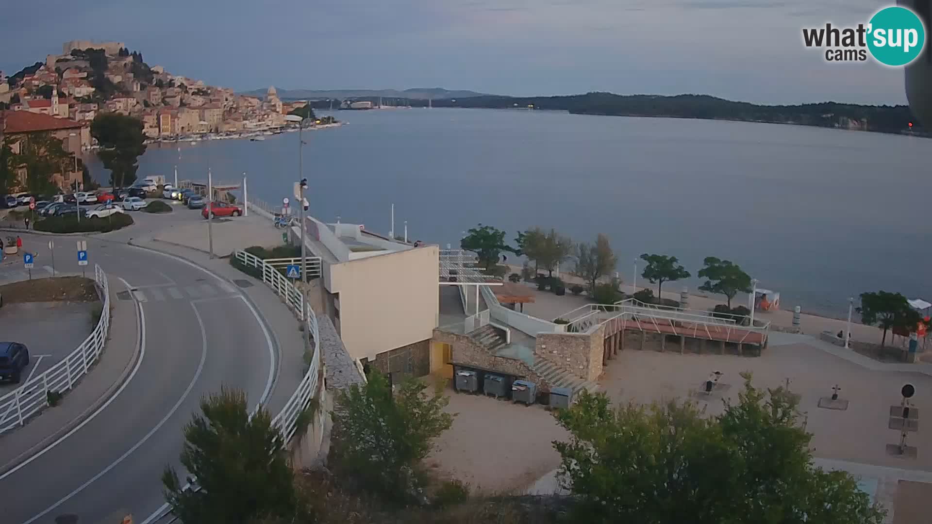 Live Cam Šibenik plage Banj