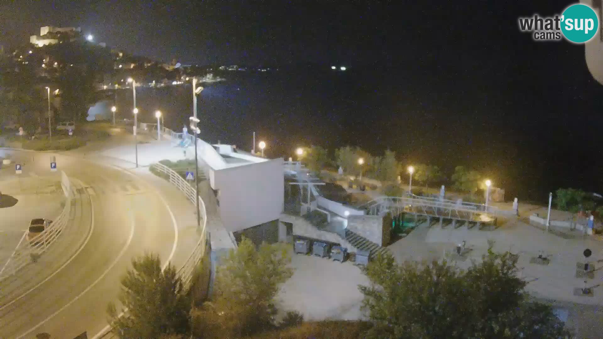 Live Cam Šibenik plage Banj