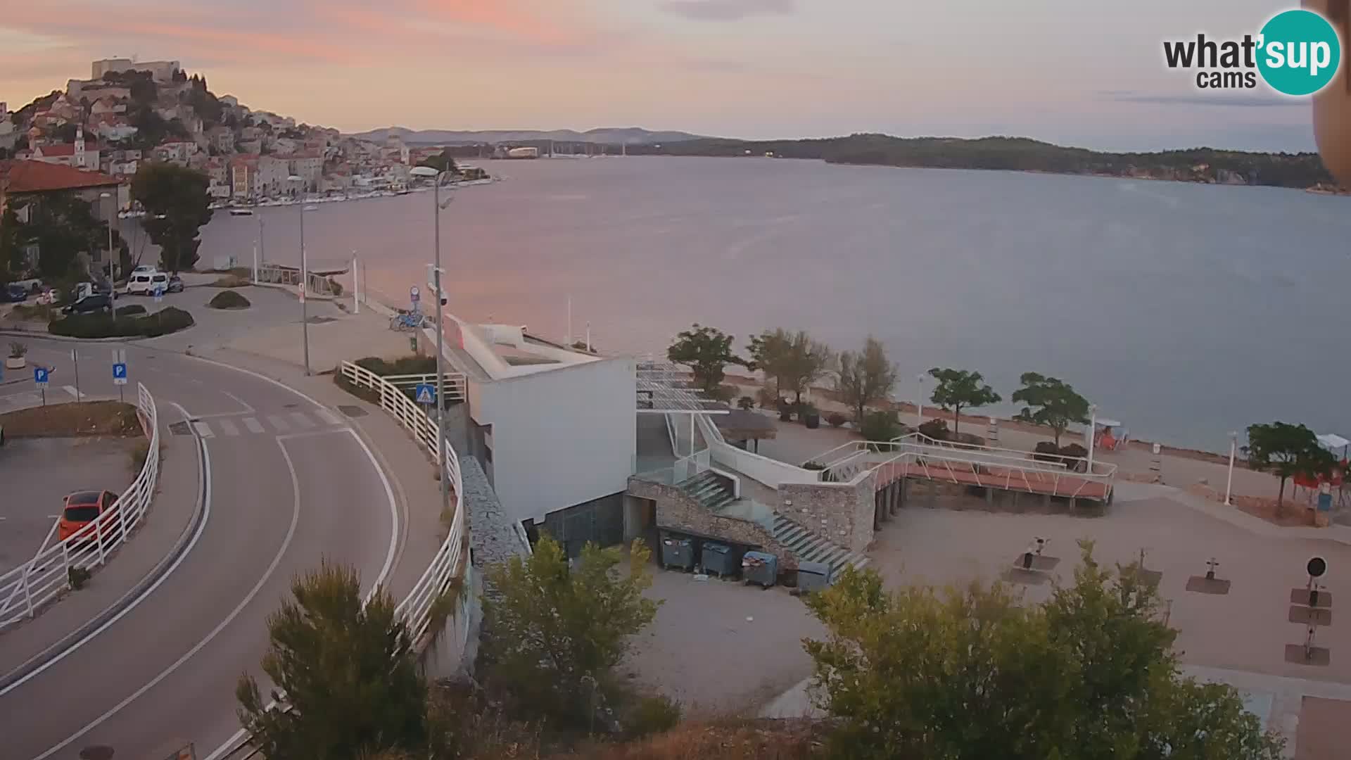 Livecam Sibenico spiaggia Banj