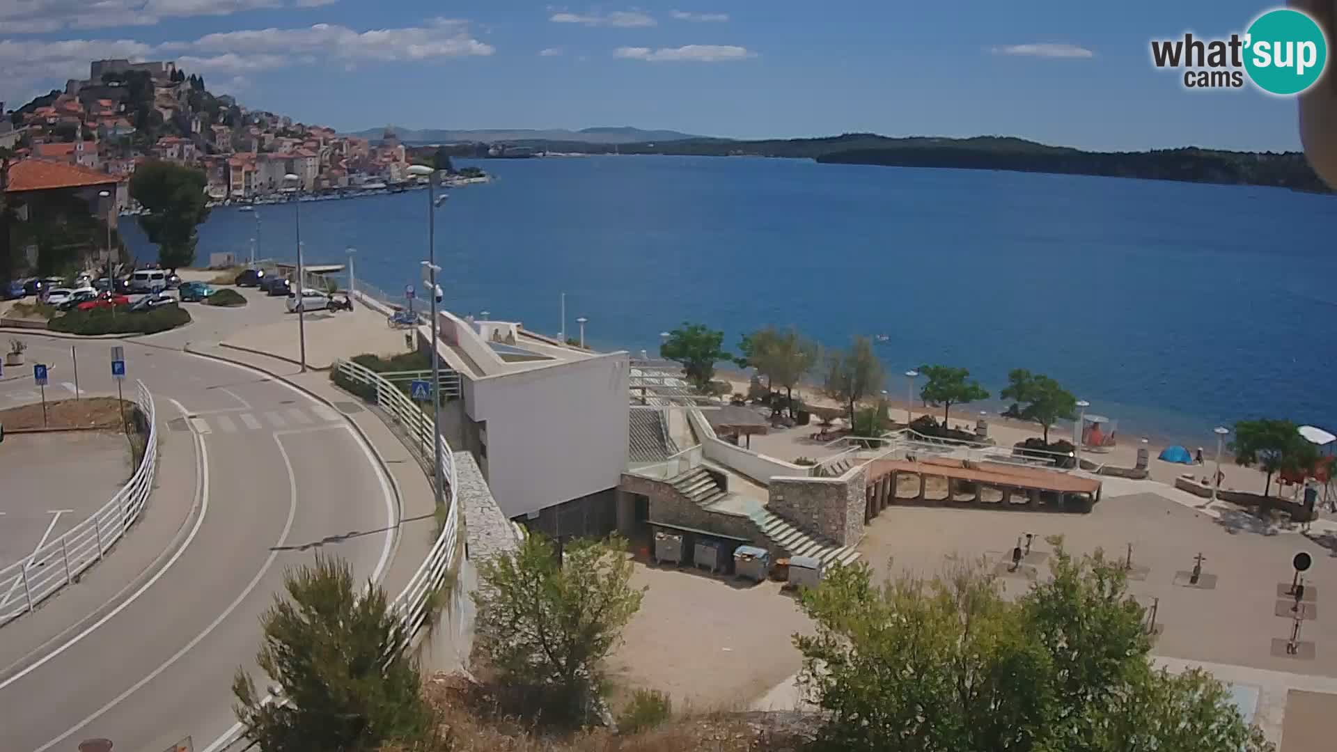 Kamera v živo Šibenik plaža Banj