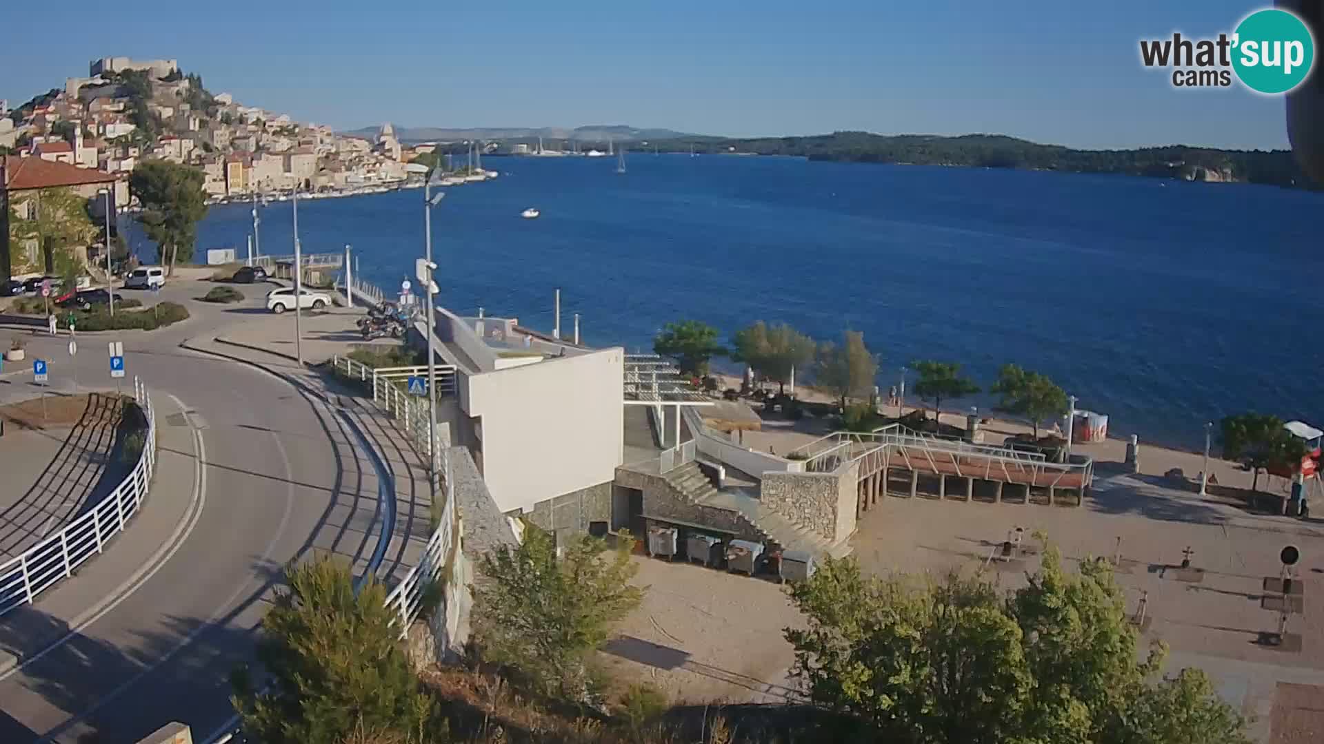 Live Cam Šibenik plage Banj