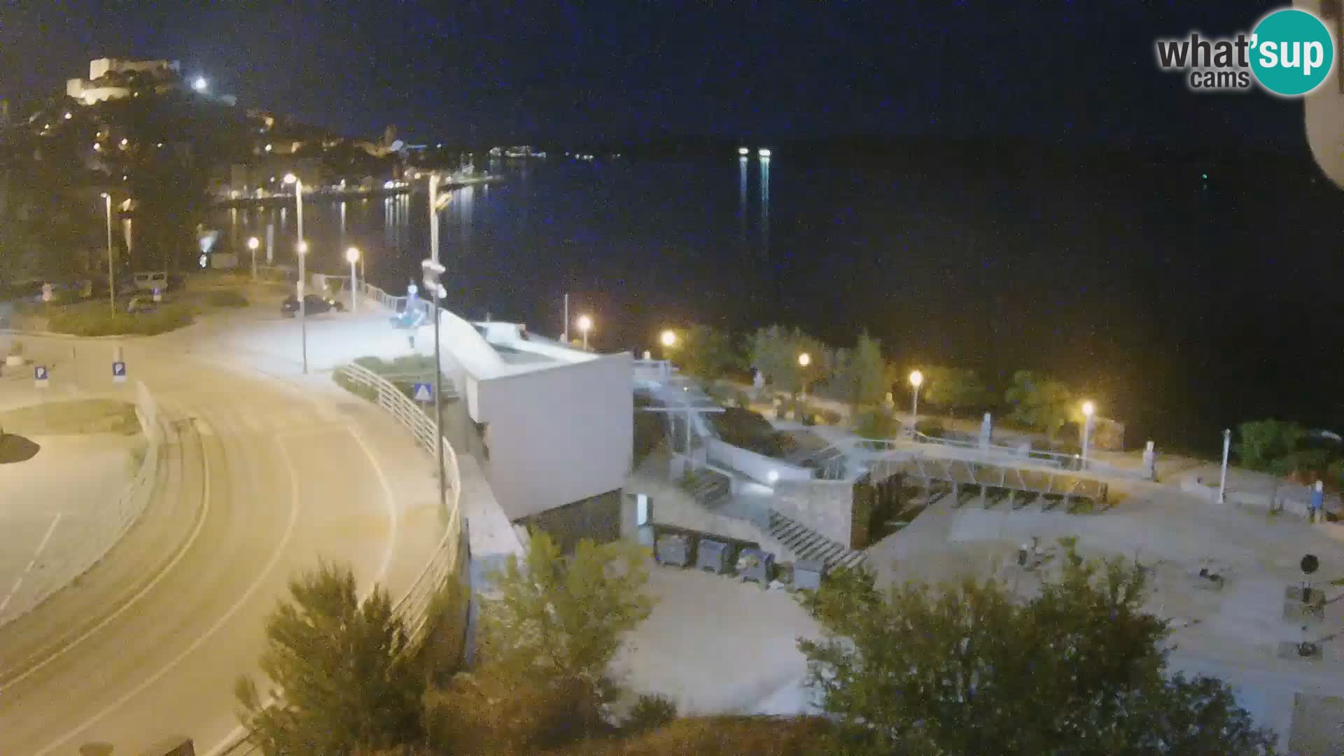Live Cam Šibenik plage Banj
