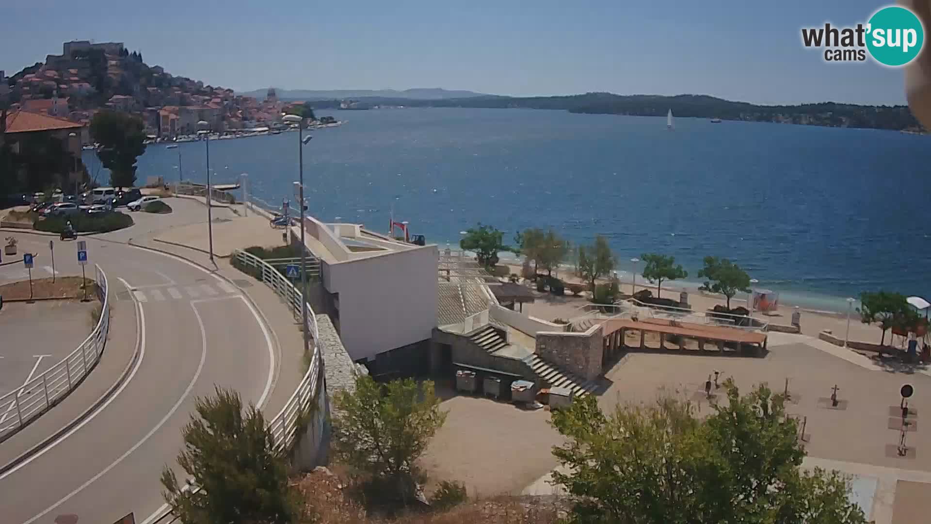 Webcam Šibenik Strand Banj