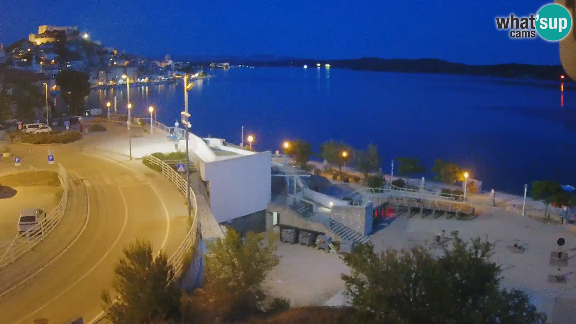 Web kamera Šibenik plaža Banj