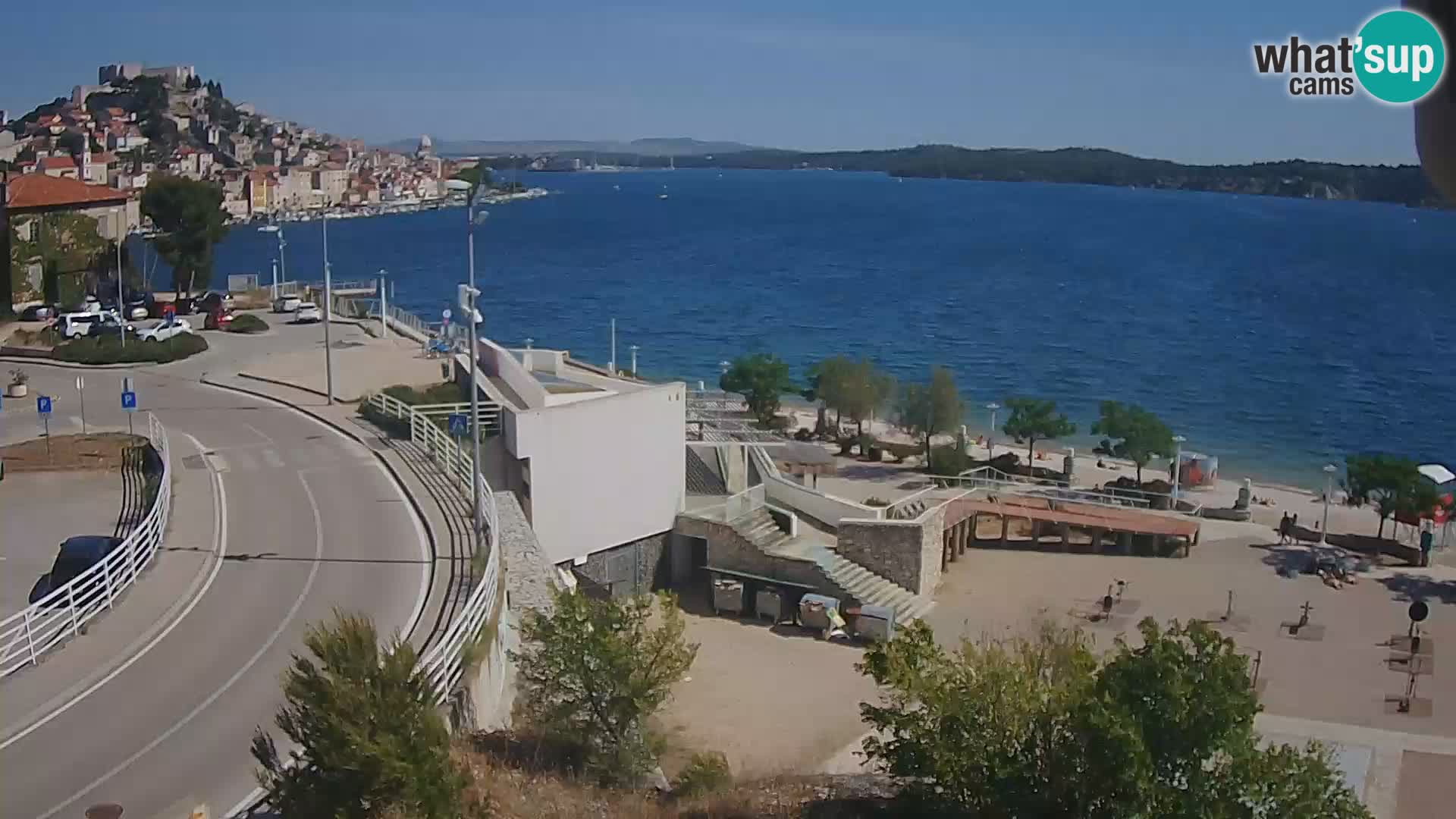 Live Cam Šibenik plage Banj