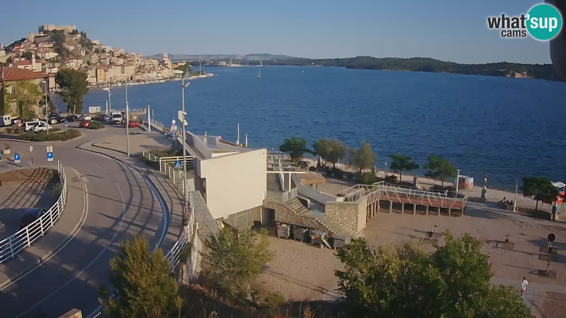Kamera v živo Šibenik plaža Banj