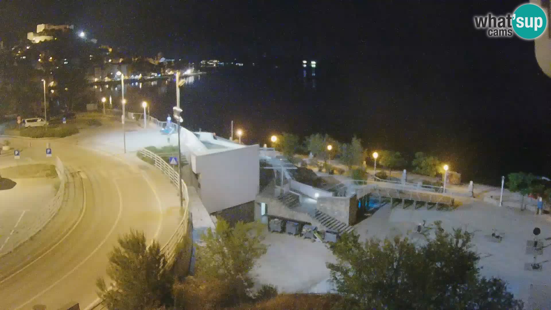 Web kamera Šibenik plaža Banj