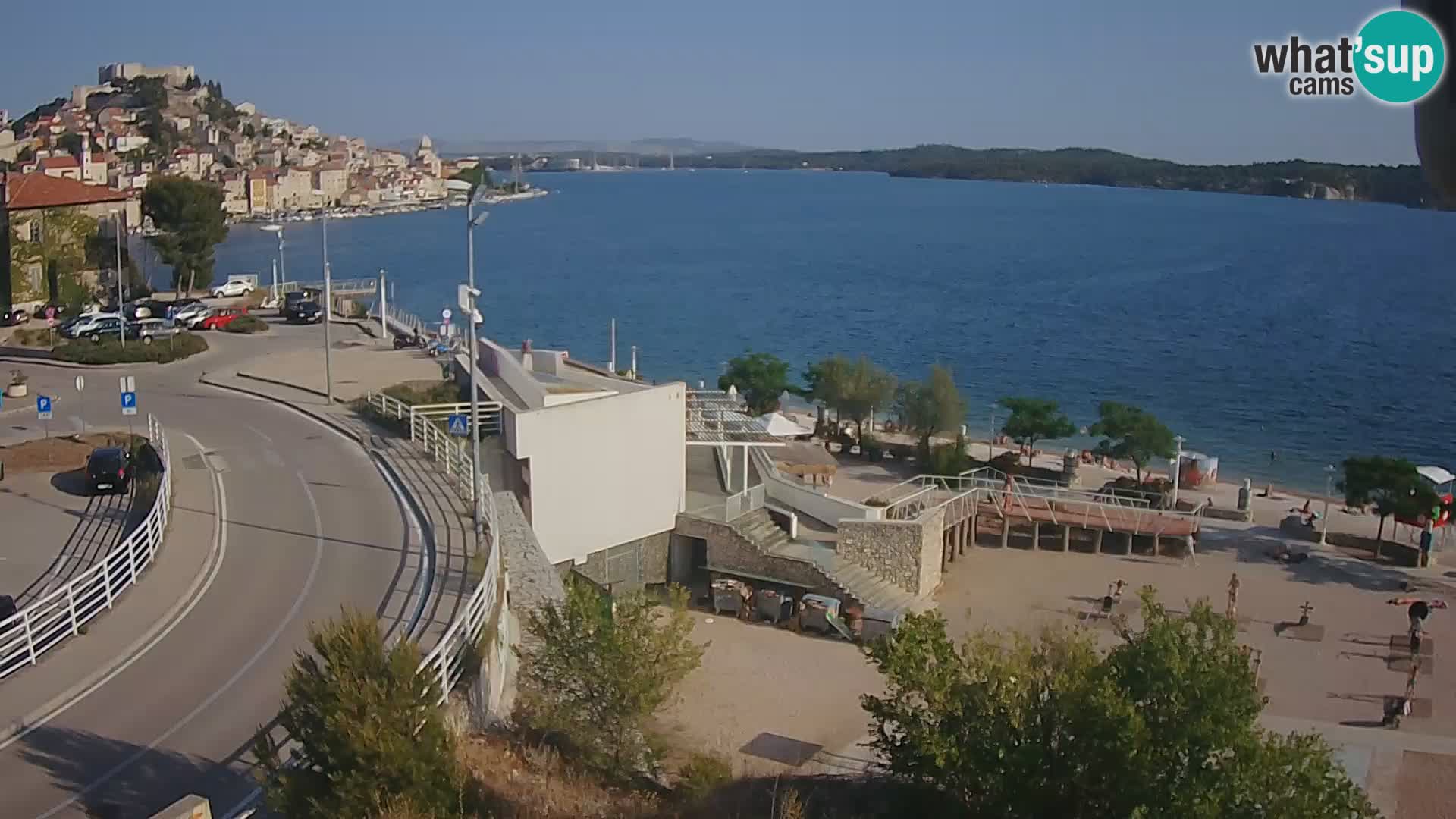 Webcam Šibenik Strand Banj