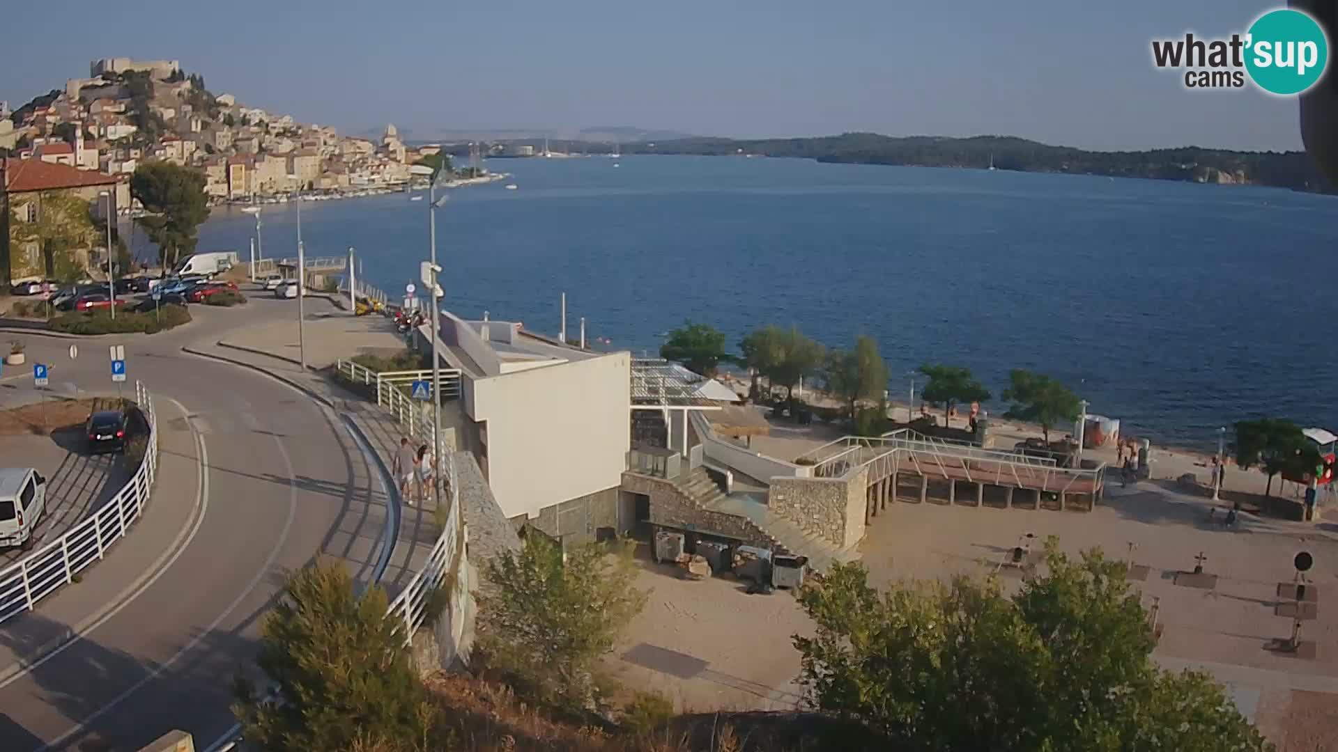 Webcam Šibenik Strand Banj