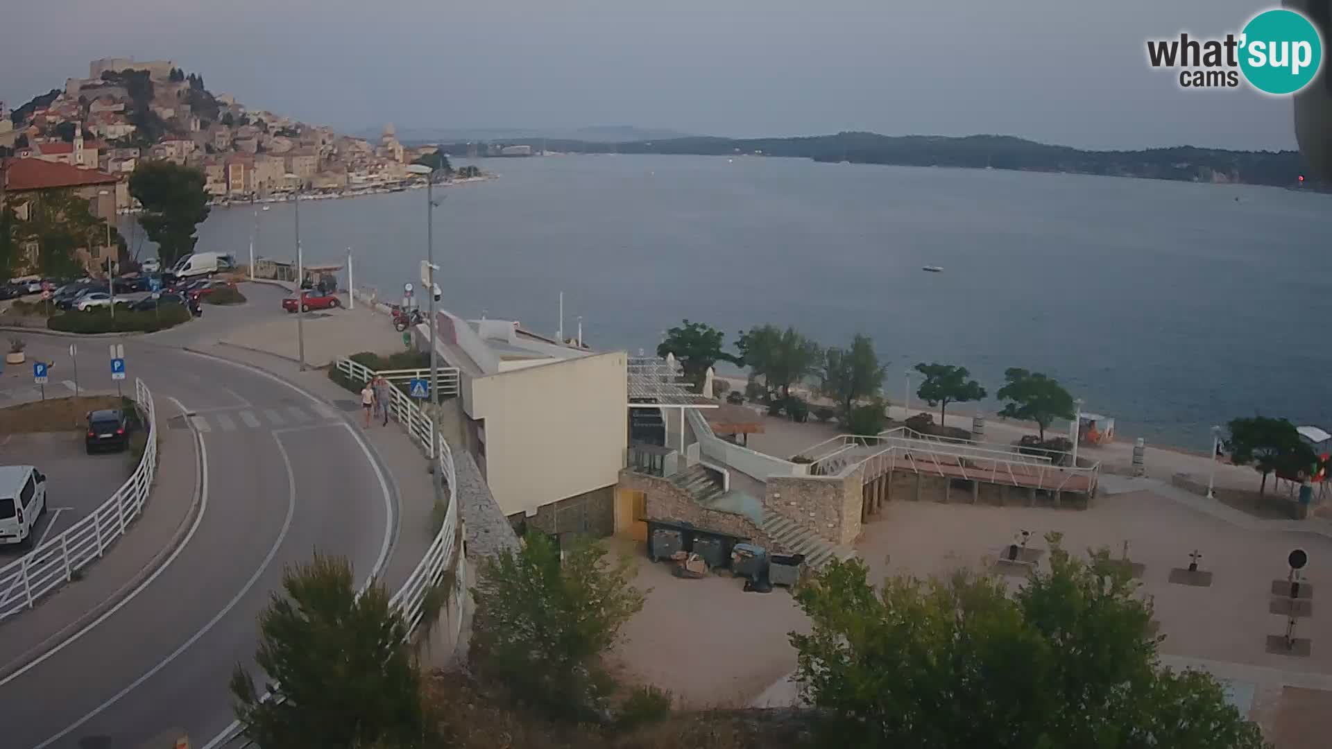 Šibenik webcam Beach Banj