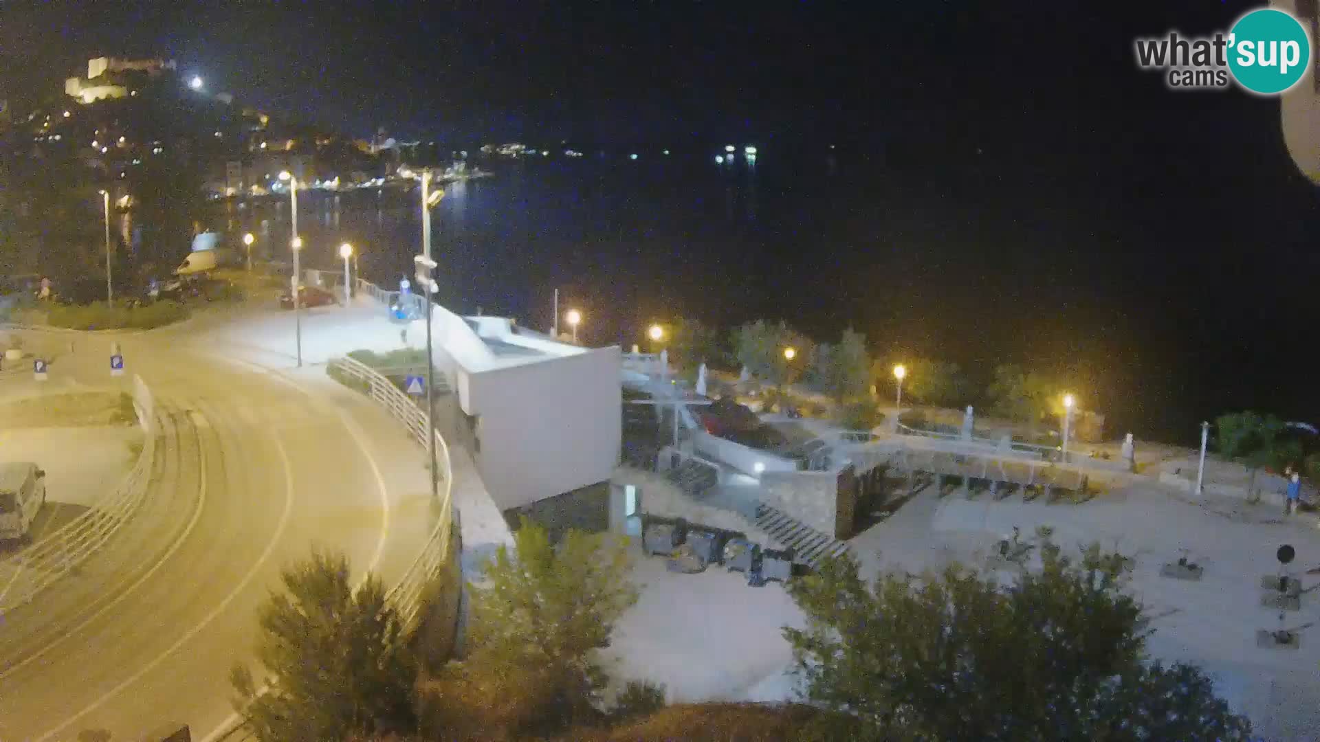 Web kamera Šibenik plaža Banj