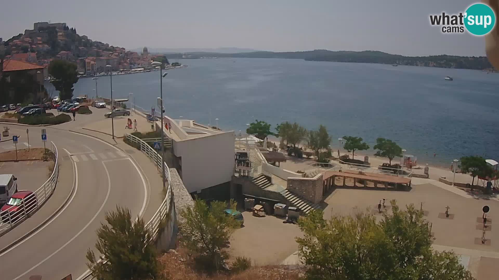 Livecam Sibenico spiaggia Banj