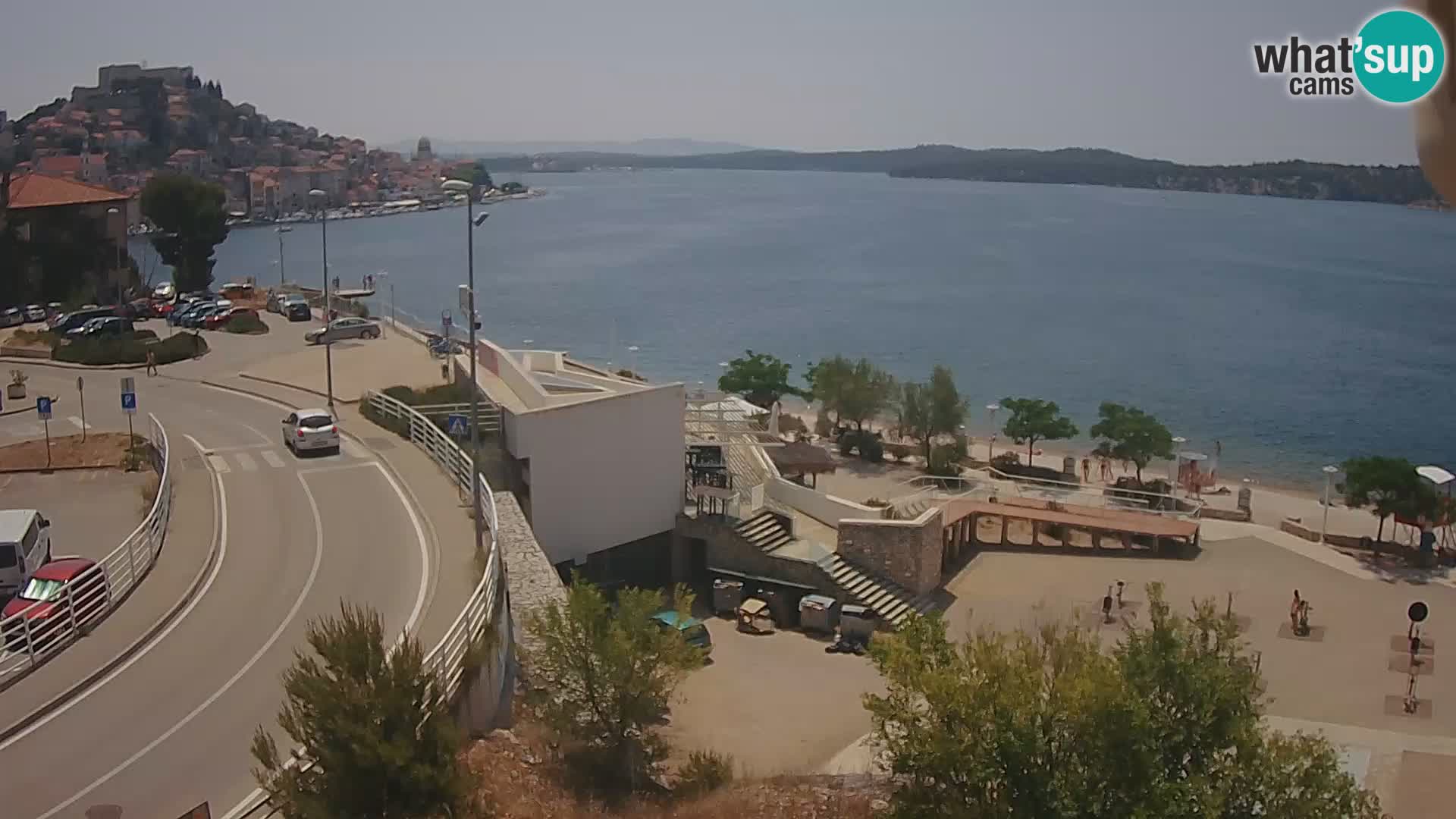 Webcam Šibenik Strand Banj