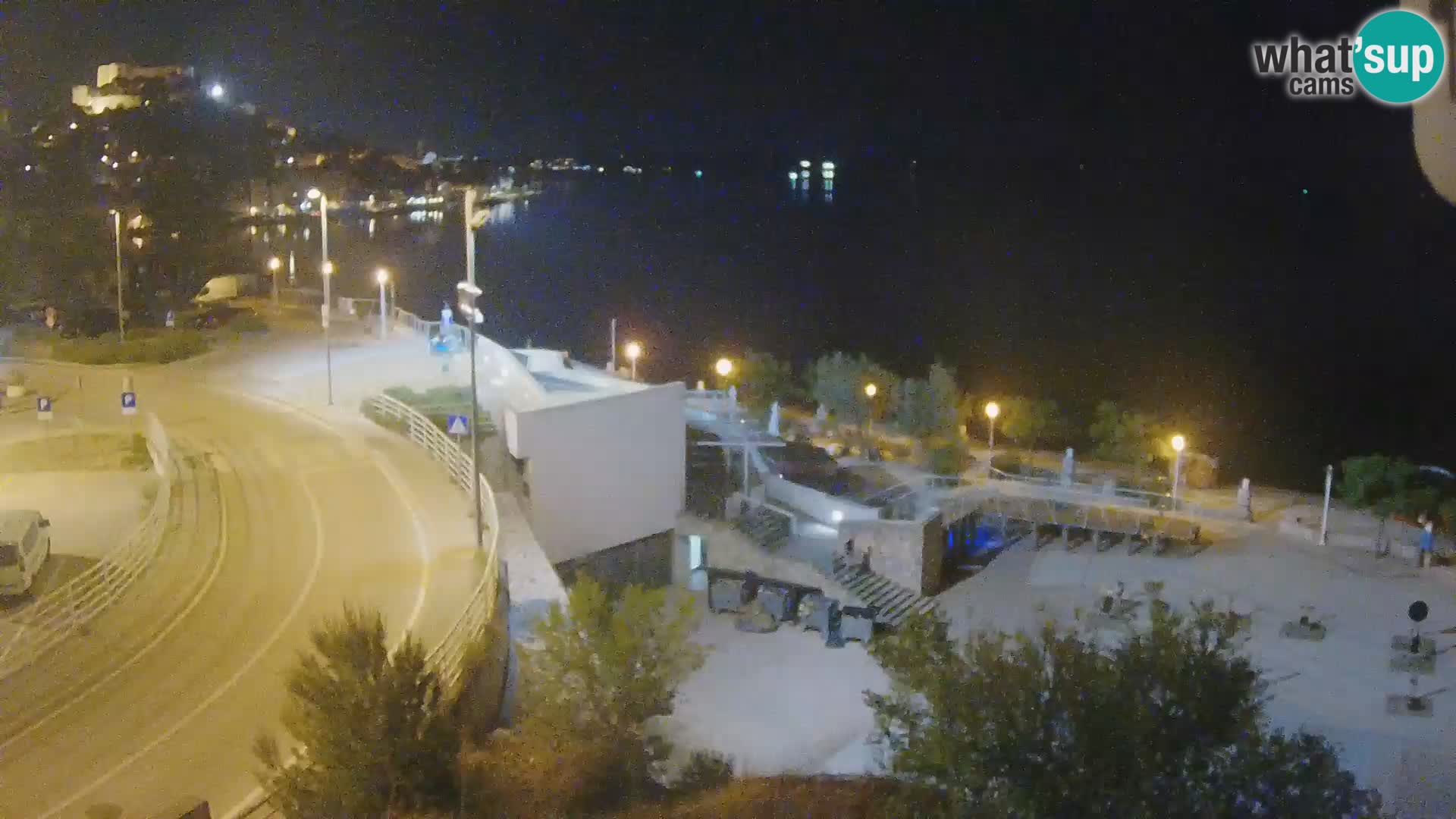 Šibenik webcam Beach Banj