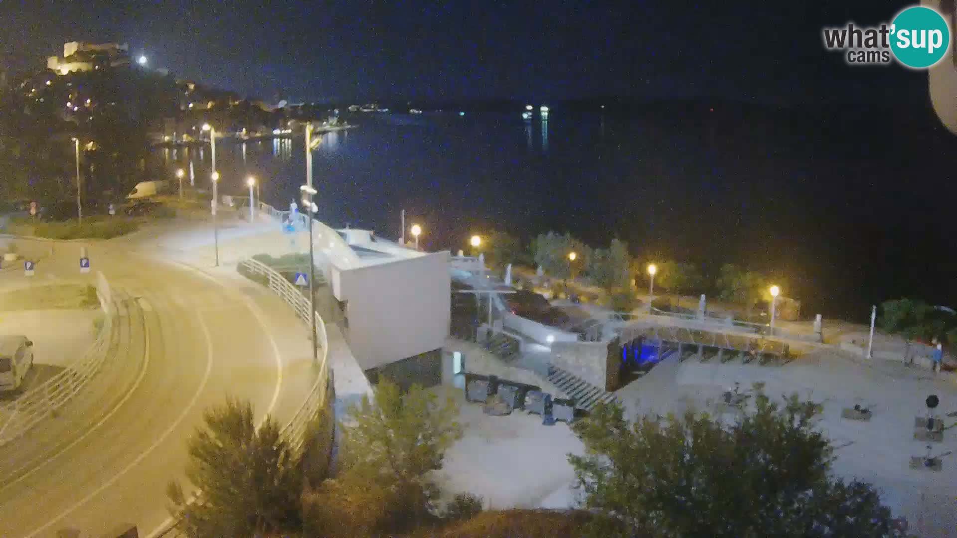Web kamera Šibenik plaža Banj
