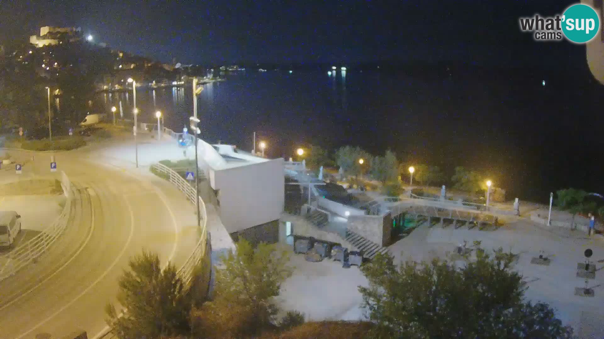 Livecam Sibenico spiaggia Banj