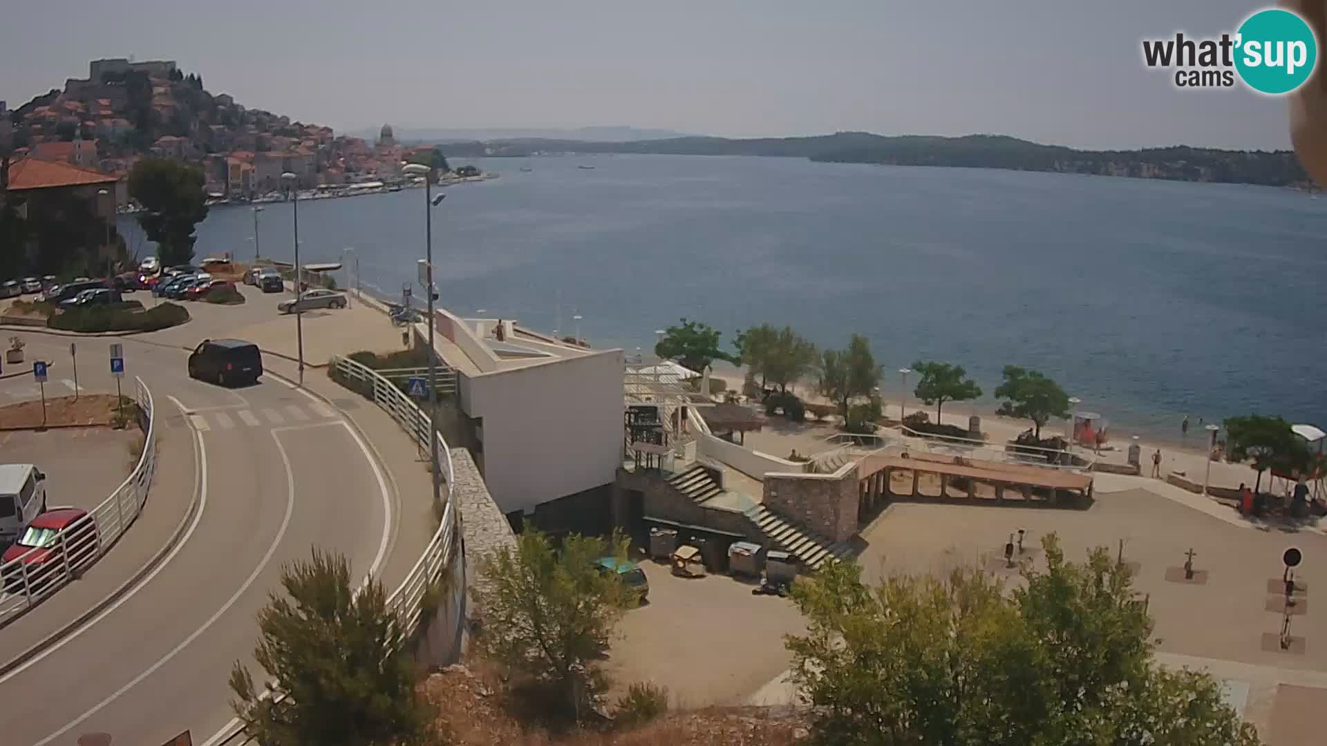 Webcam Šibenik Strand Banj