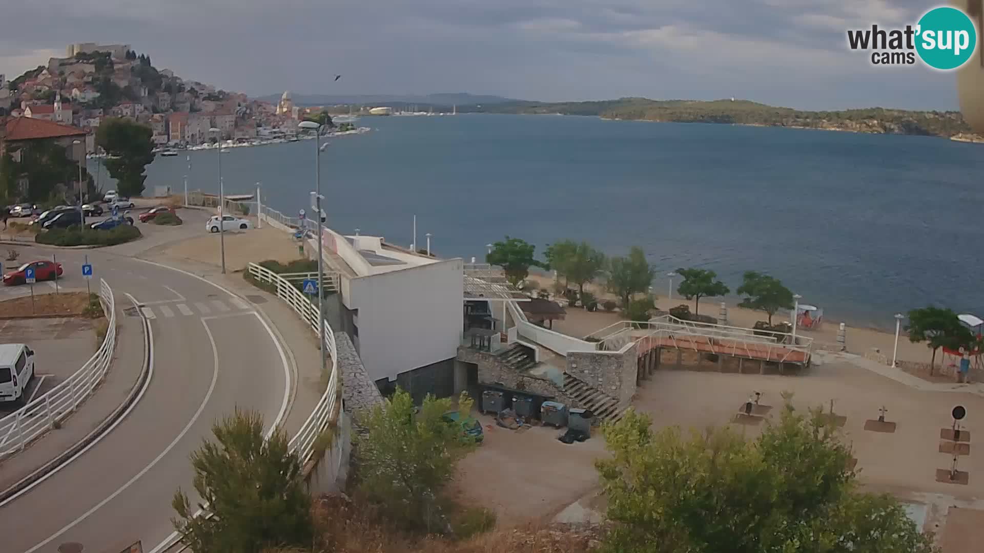 Webcam Šibenik Strand Banj