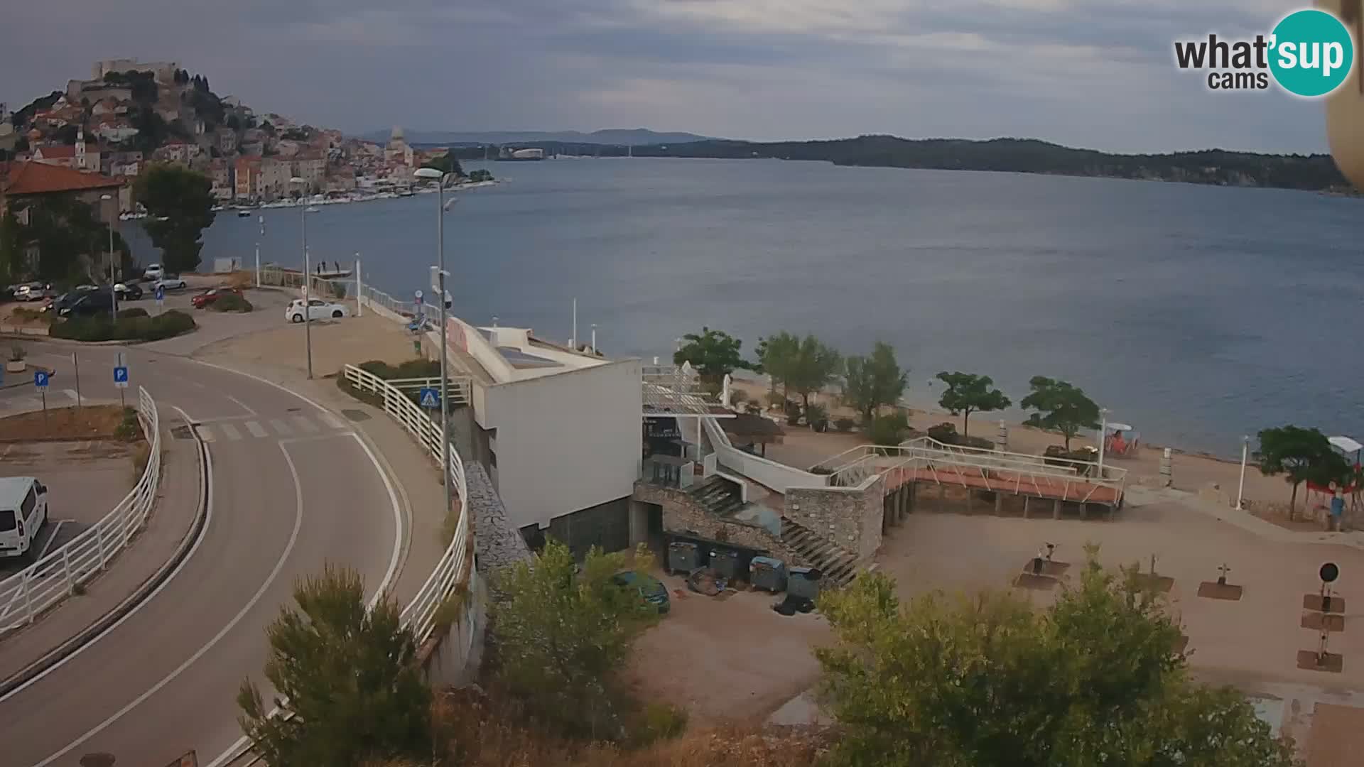 Livecam Sibenico spiaggia Banj