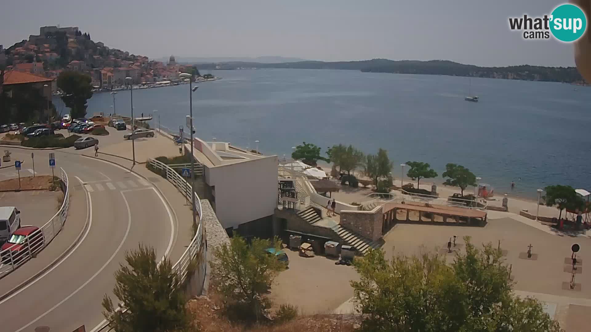 Kamera v živo Šibenik plaža Banj