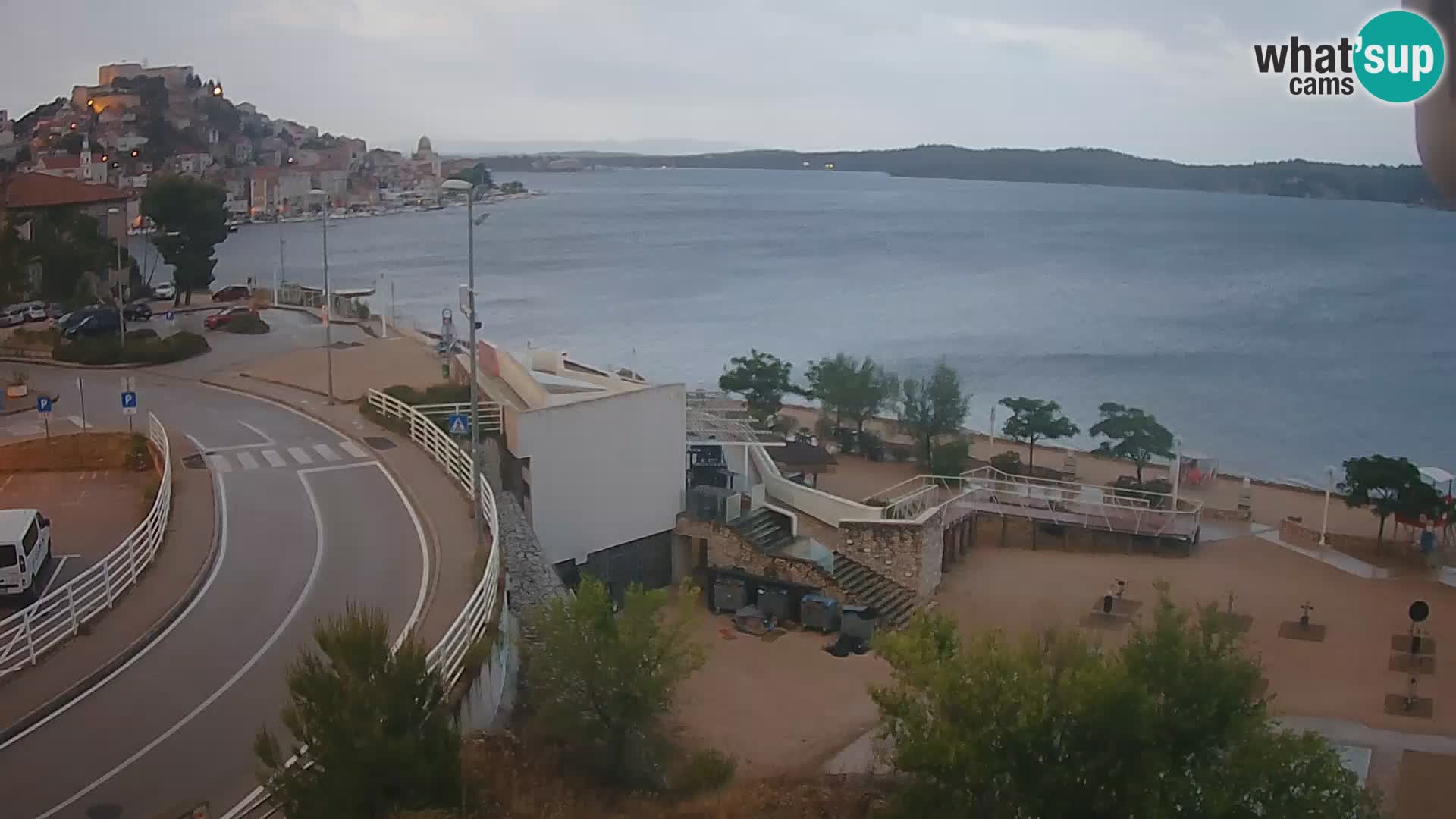 Livecam Sibenico spiaggia Banj
