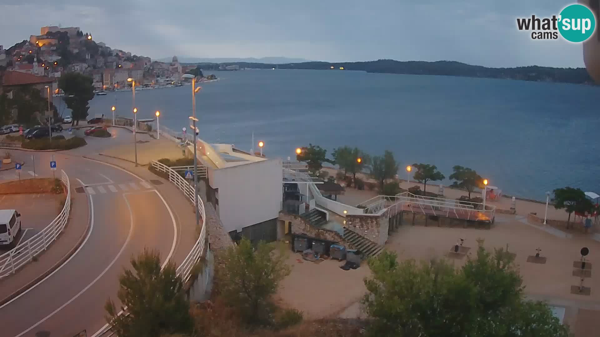 Livecam Sibenico spiaggia Banj