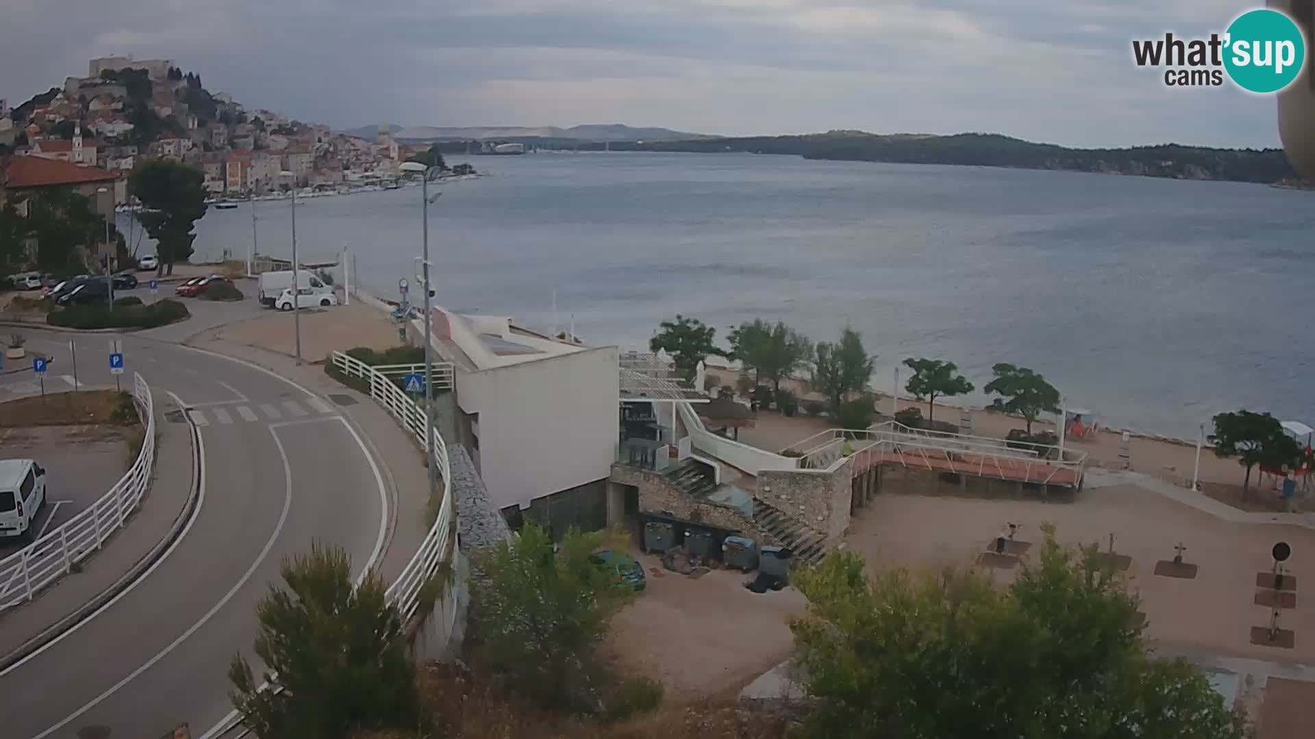 Livecam Sibenico spiaggia Banj