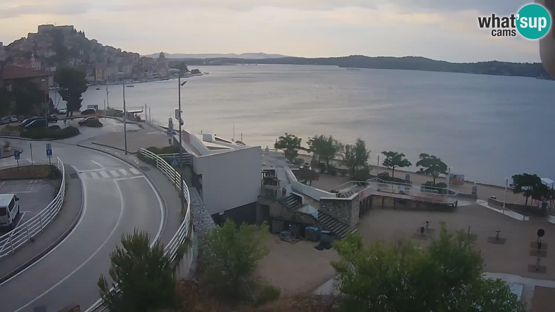 Livecam Sibenico spiaggia Banj
