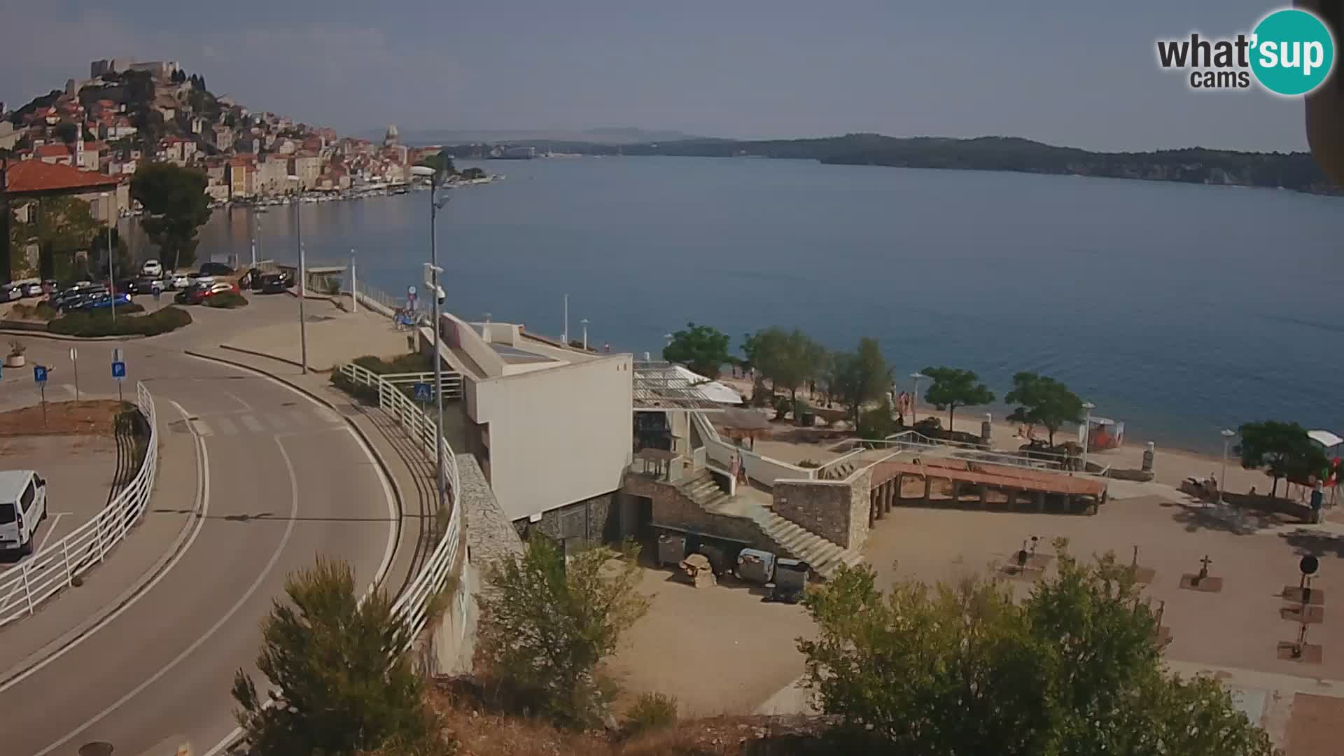 Web kamera Šibenik plaža Banj