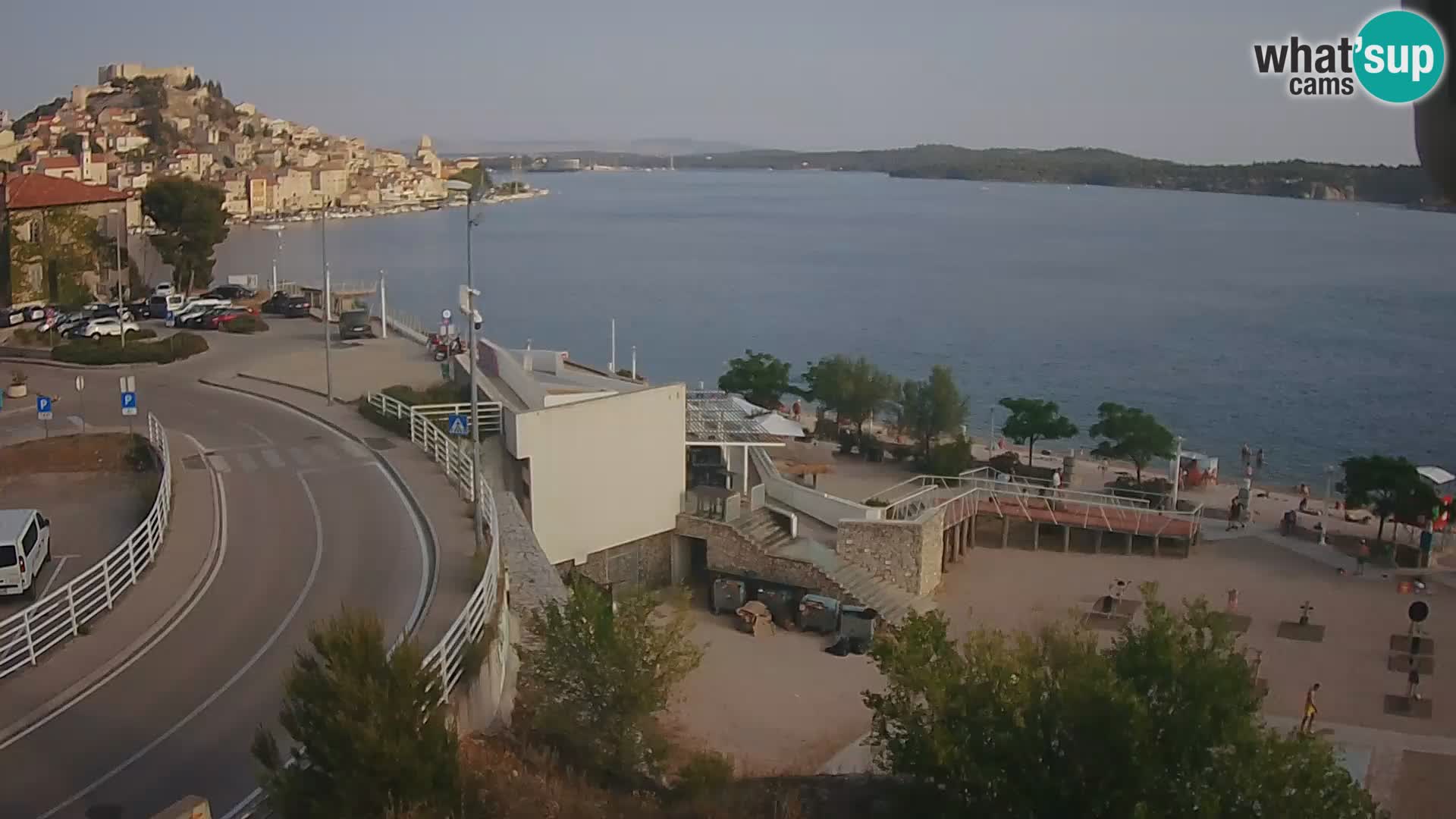 Web kamera Šibenik plaža Banj