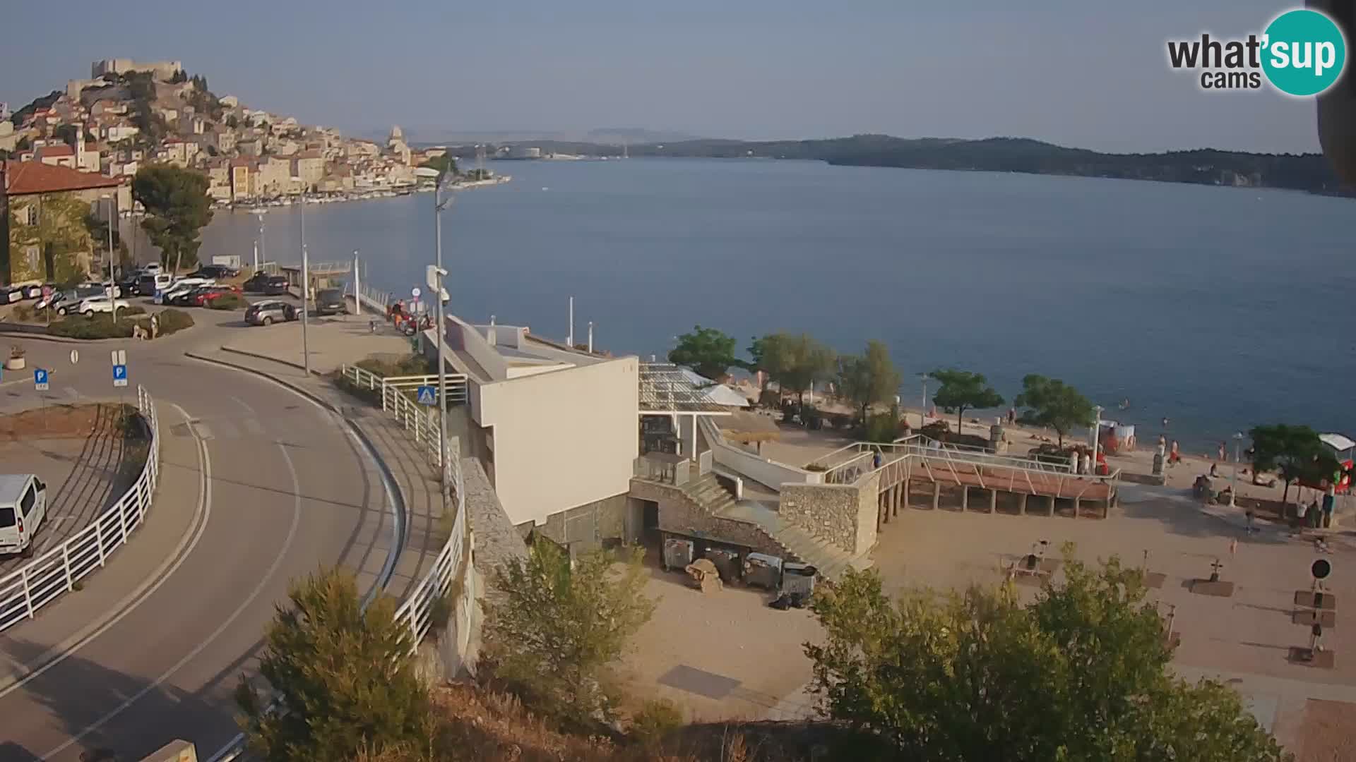 Livecam Sibenico spiaggia Banj