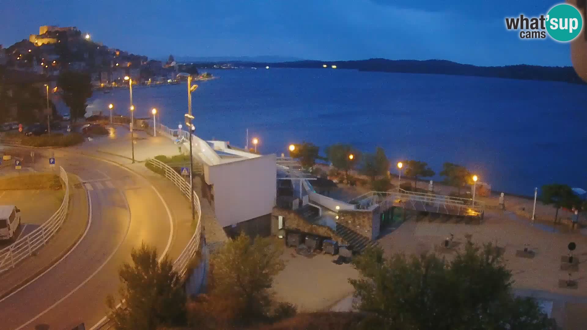 Kamera v živo Šibenik plaža Banj