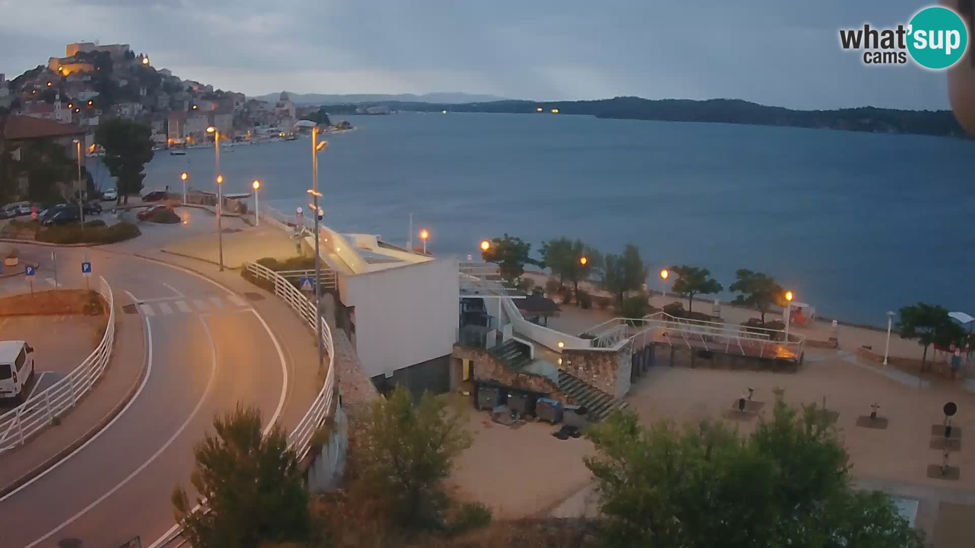 Web kamera Šibenik plaža Banj