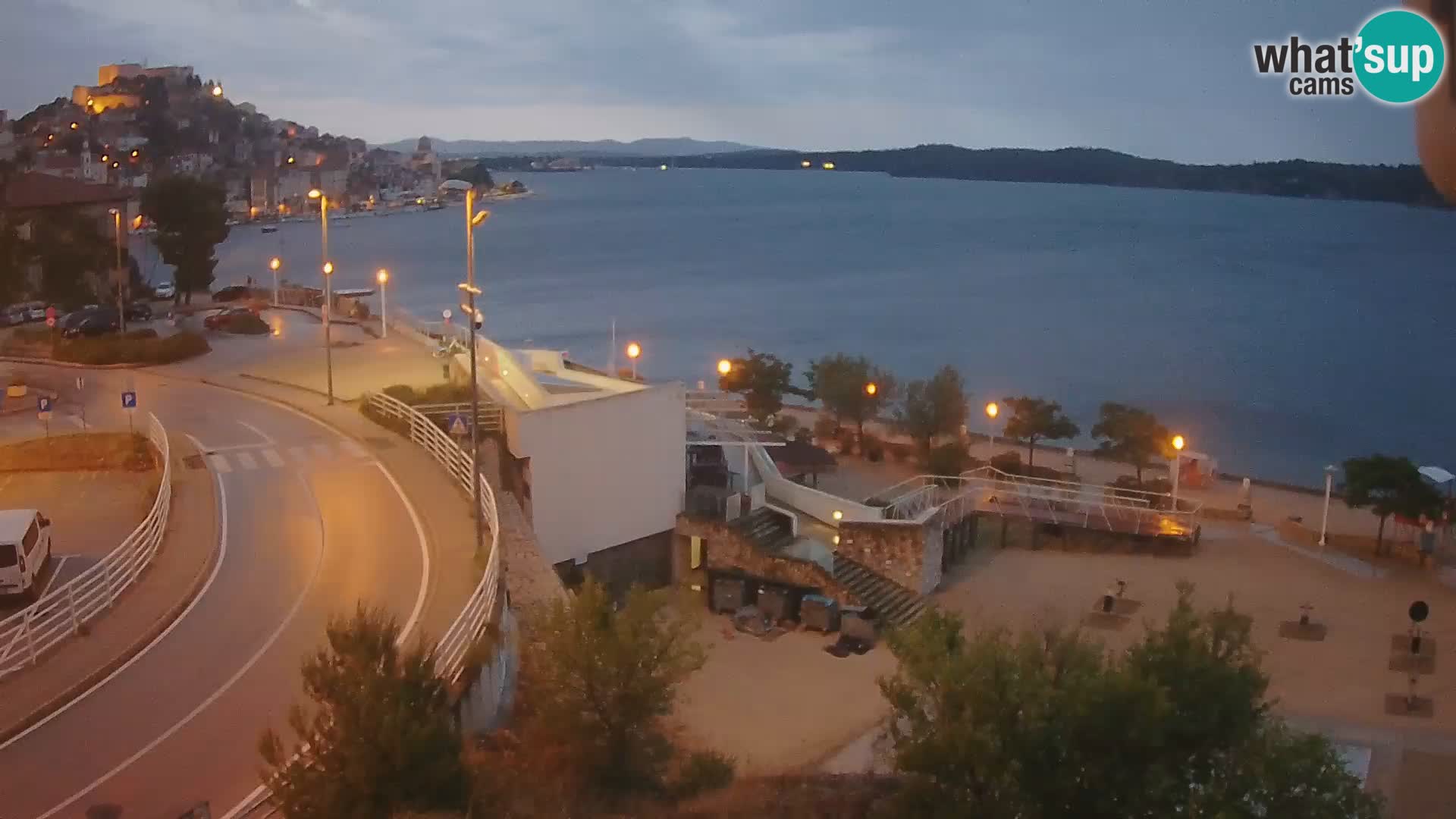 Livecam Sibenico spiaggia Banj