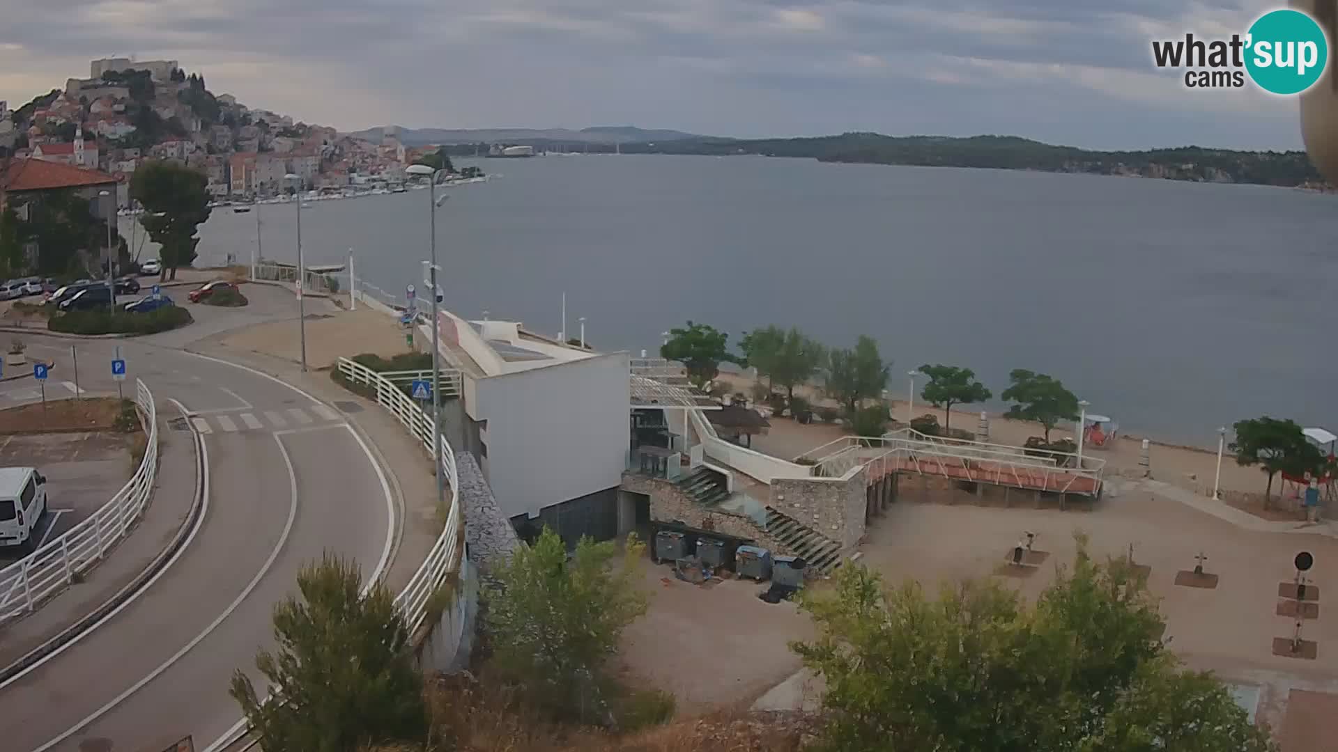 Web kamera Šibenik plaža Banj