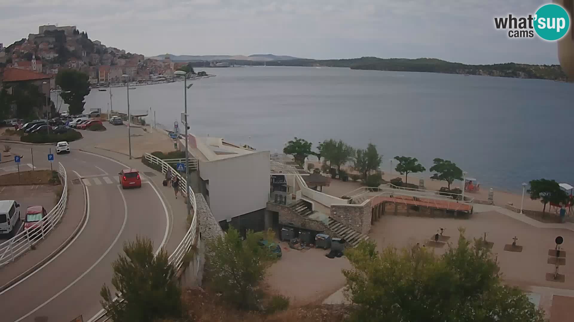 Web kamera Šibenik plaža Banj
