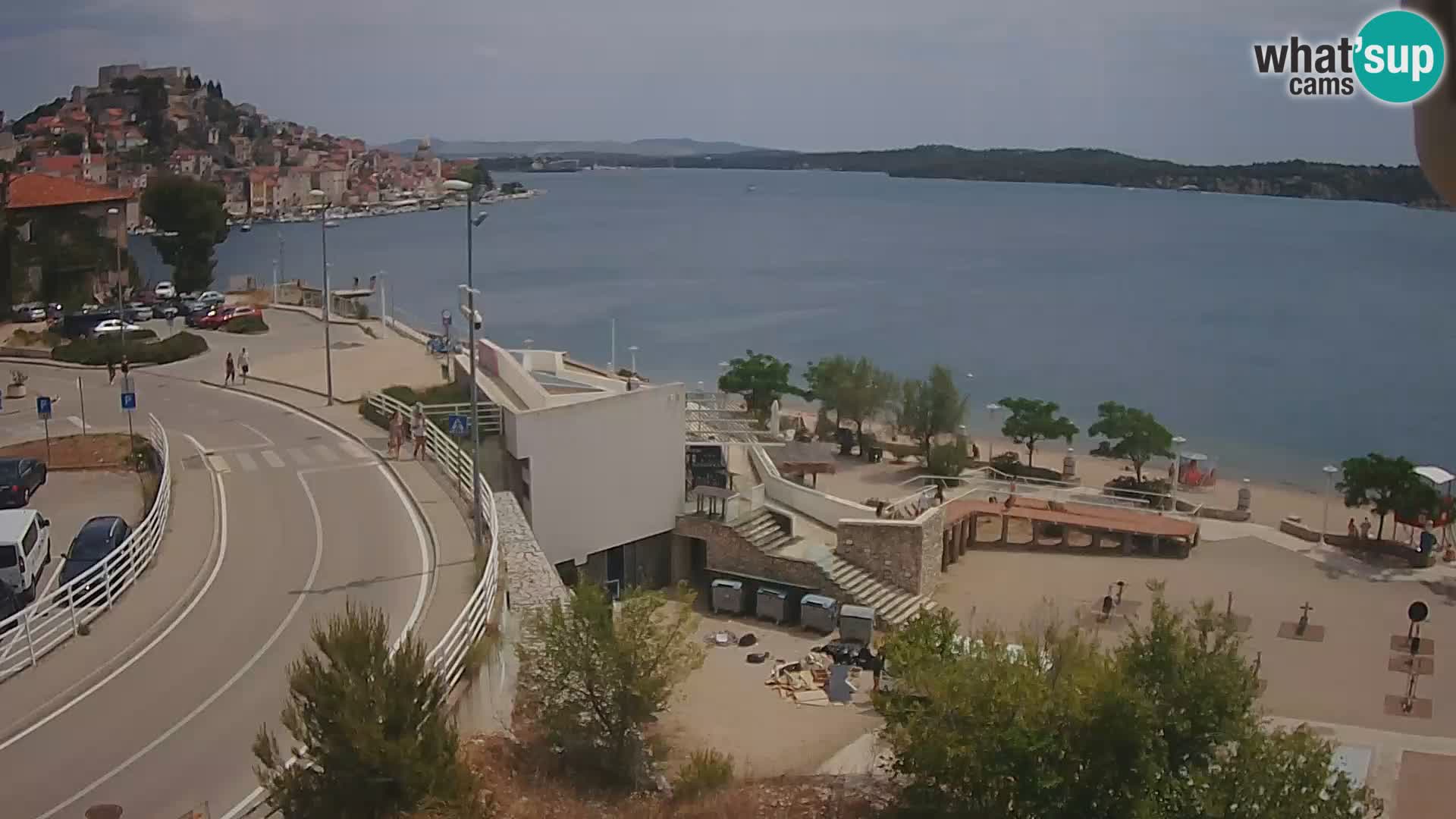 Kamera v živo Šibenik plaža Banj