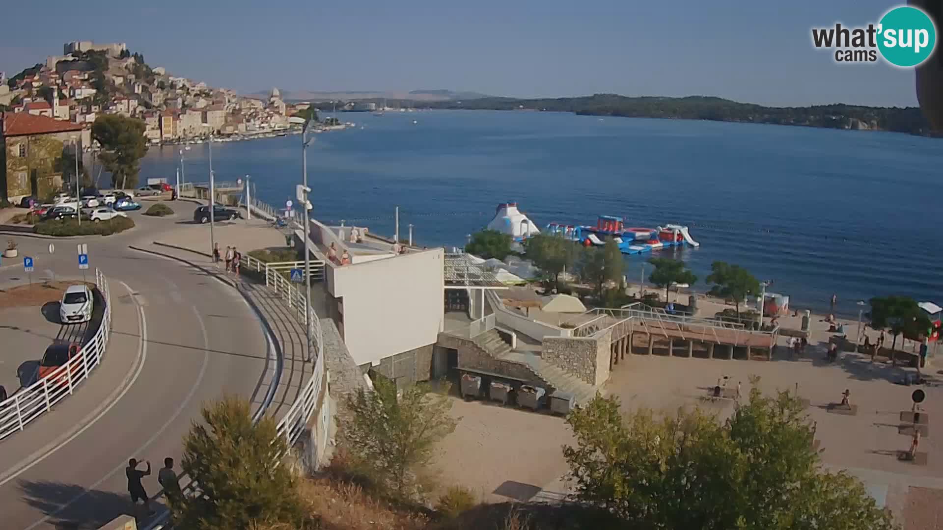Web kamera Šibenik plaža Banj