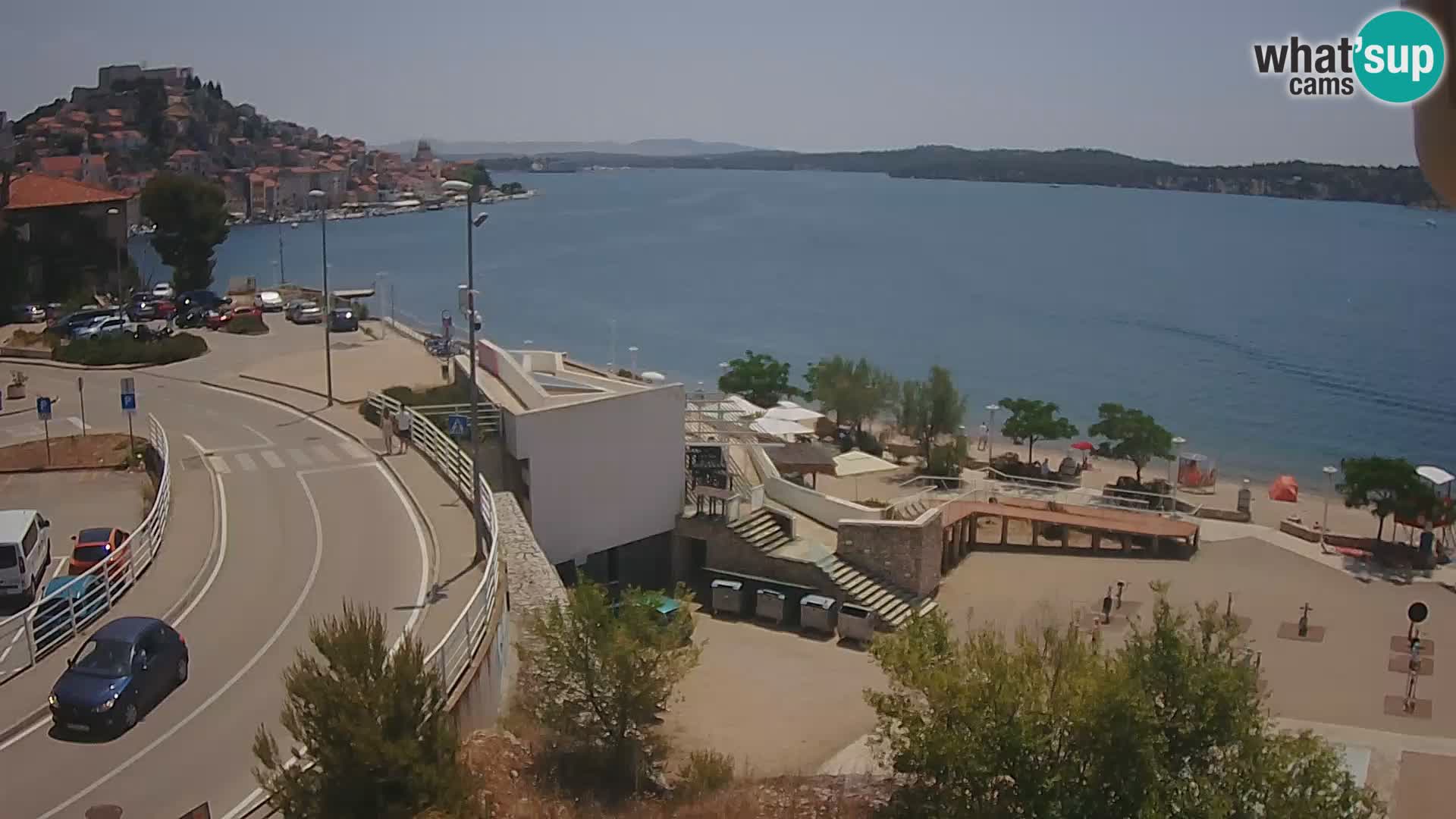 Livecam Sibenico spiaggia Banj