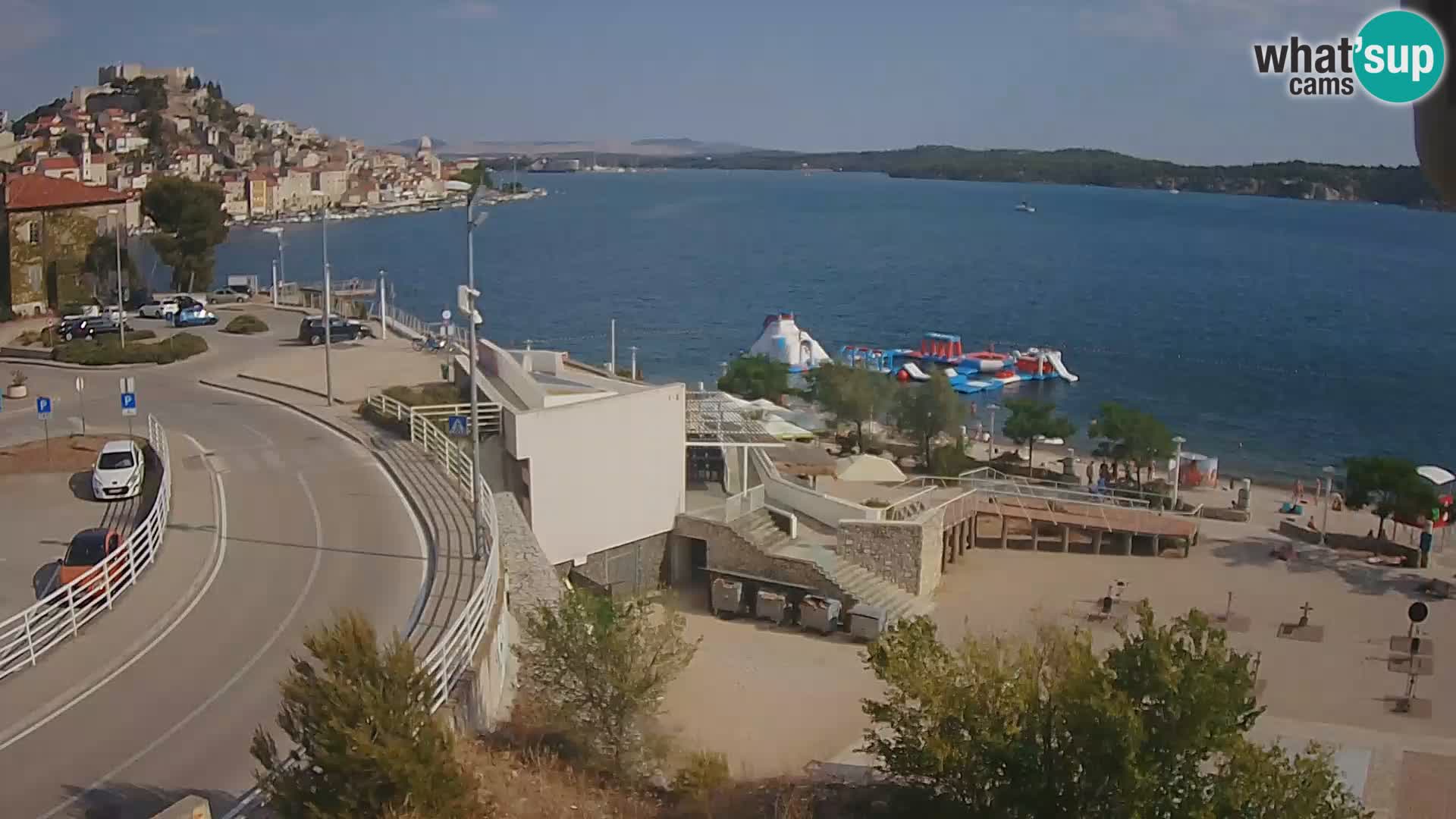 Webcam Šibenik Strand Banj