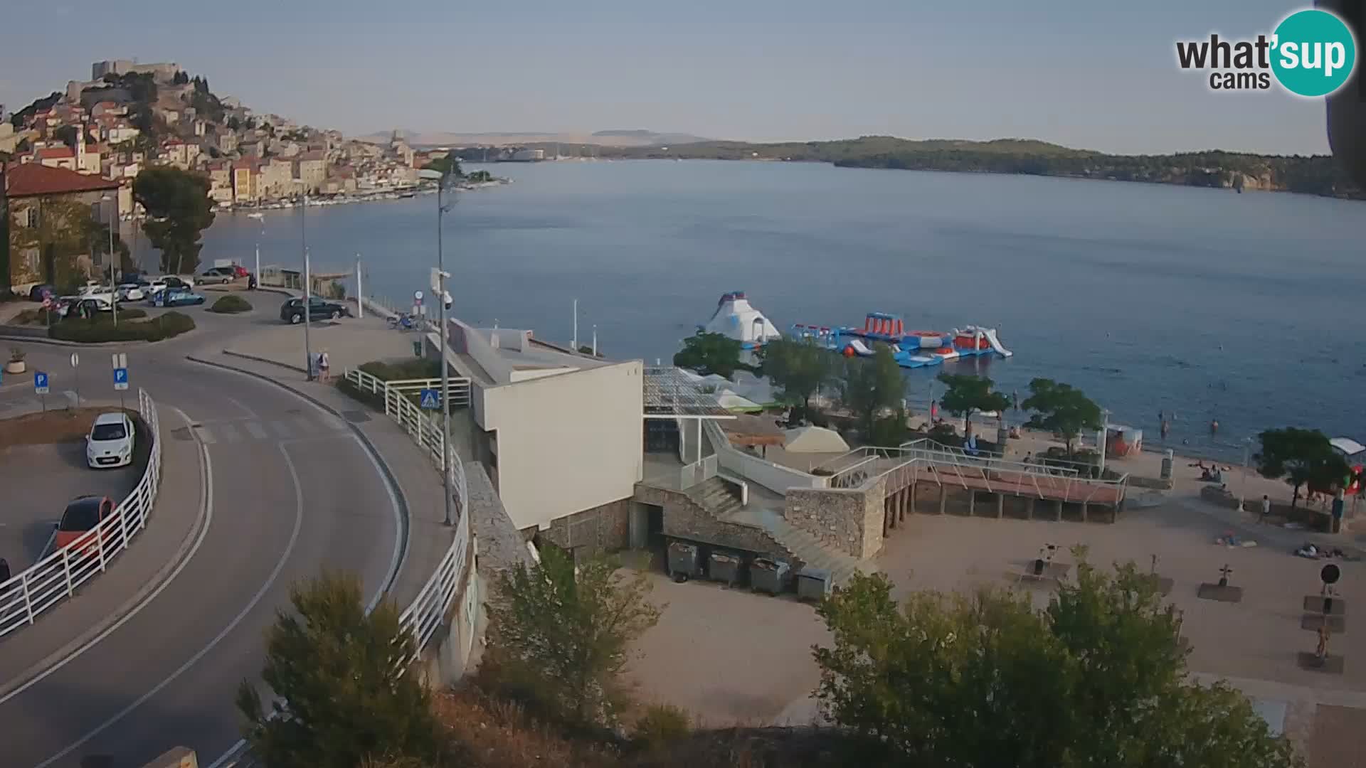 Šibenik webcam Beach Banj