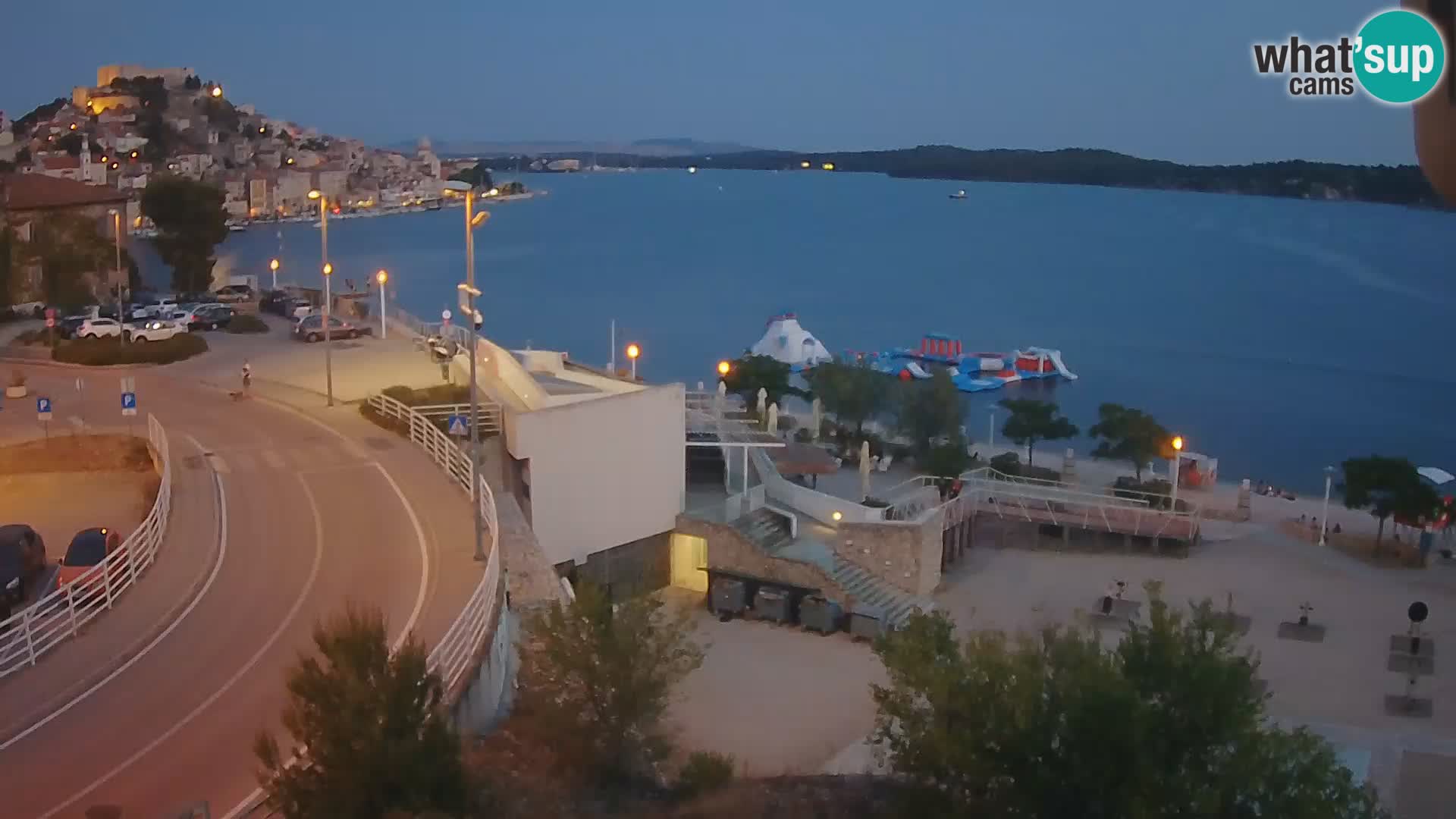 Livecam Sibenico spiaggia Banj