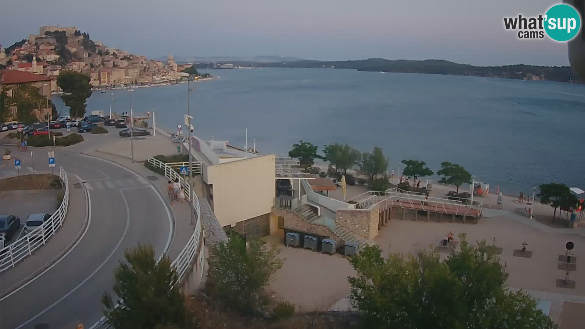 Livecam Sibenico spiaggia Banj