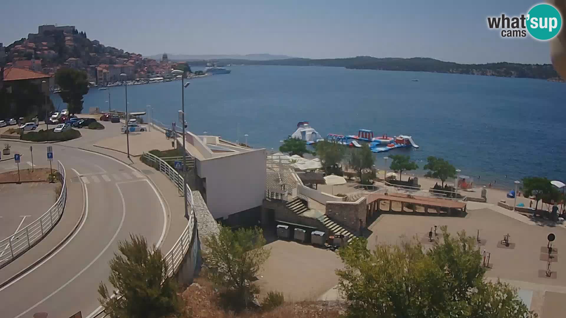 Šibenik webcam Beach Banj