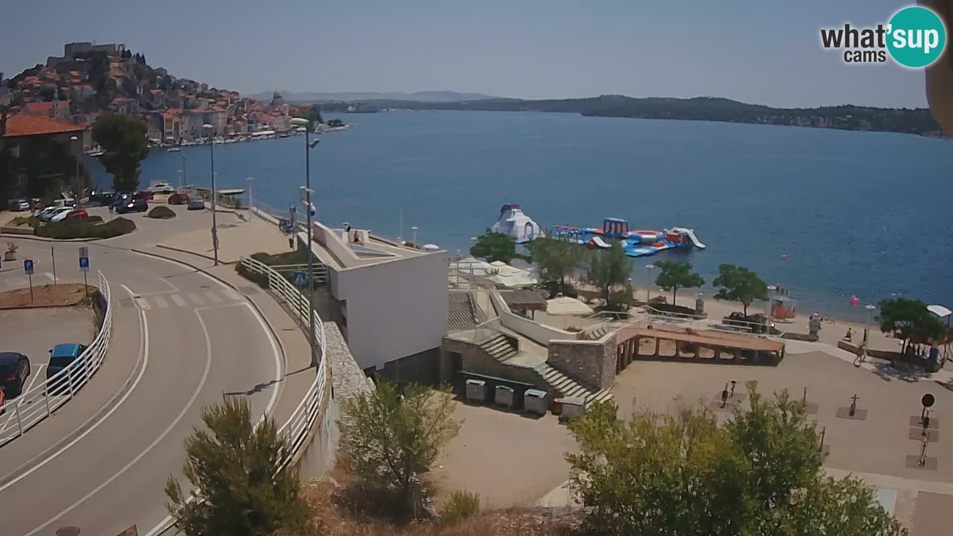 Šibenik webcam Beach Banj