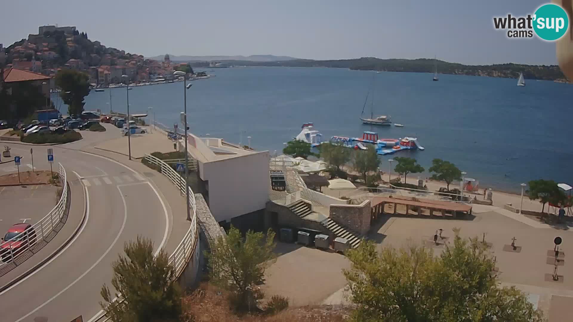Kamera v živo Šibenik plaža Banj