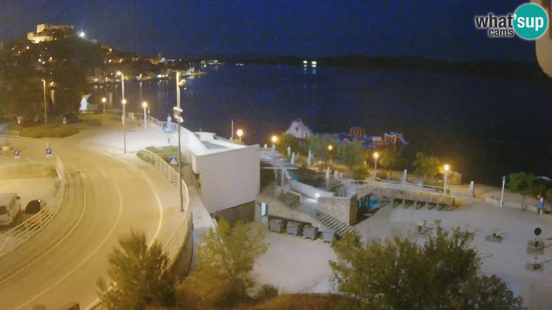 Webcam Šibenik Strand Banj