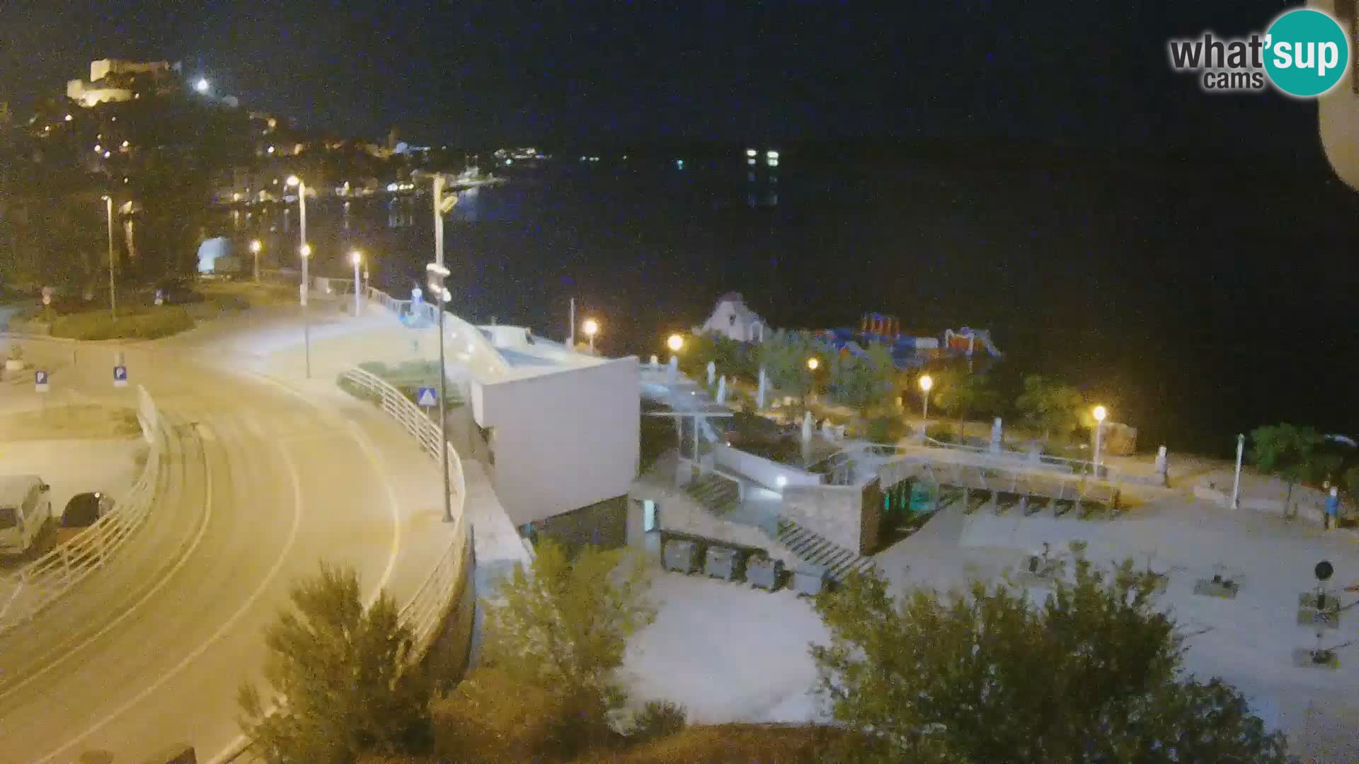 Livecam Sibenico spiaggia Banj