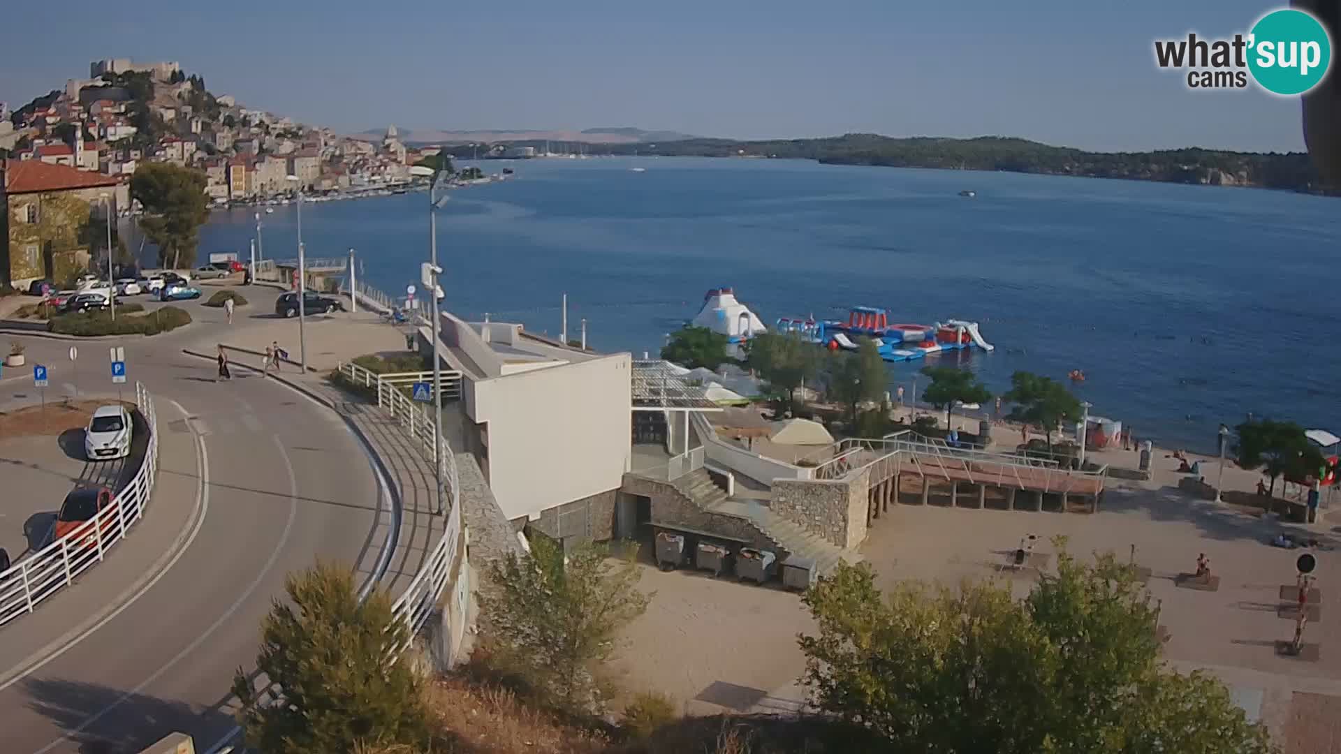 Web kamera Šibenik plaža Banj